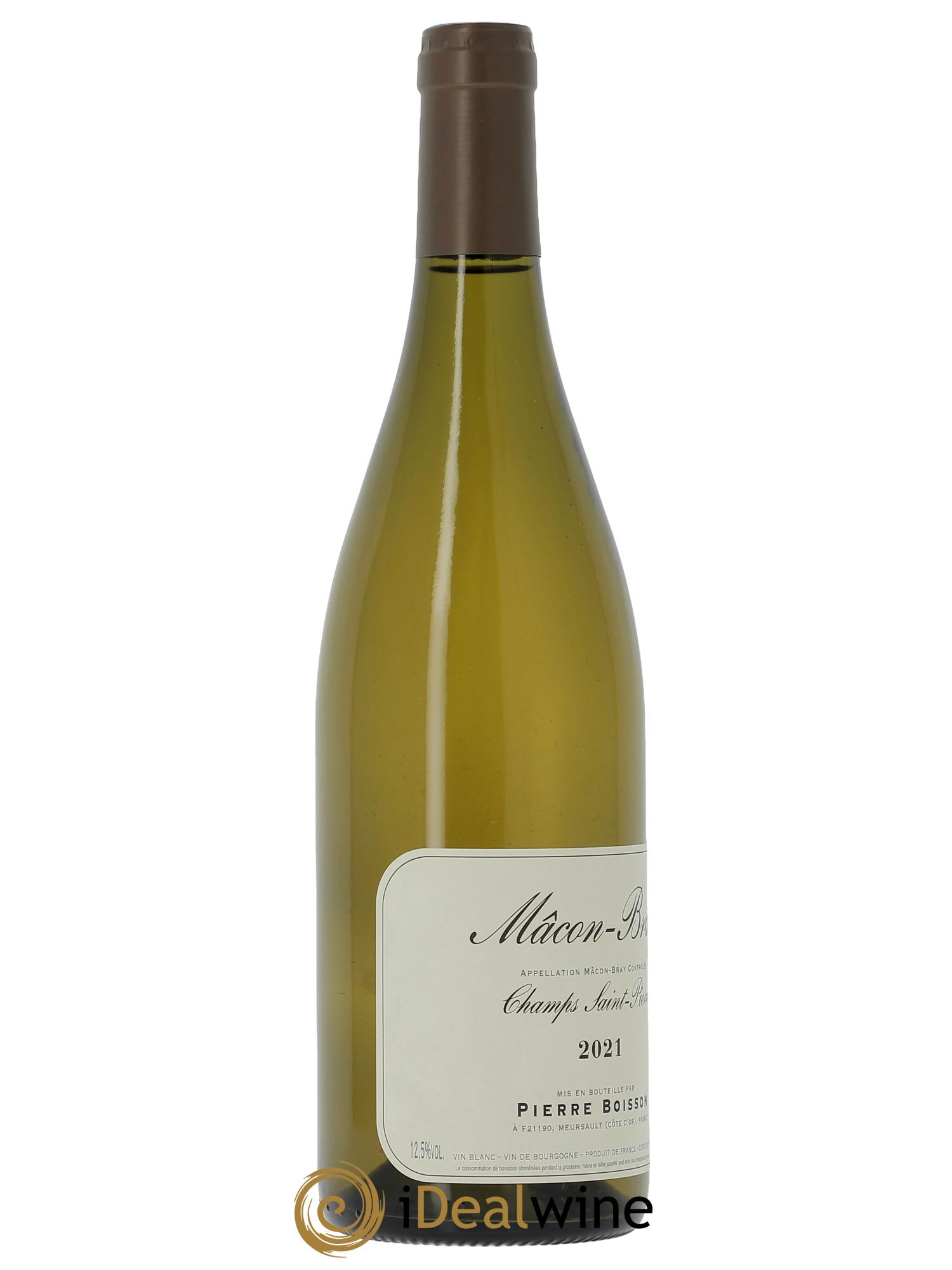 Mâcon-Bray Champs Saint Pierre Pierre Boisson 2021 - Lotto di 1 bottiglia - 2