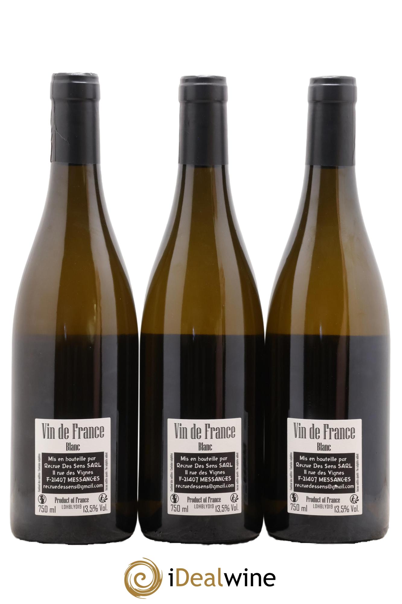 Hautes-Côtes de Nuits Dames Huguettes DH Yann Durieux 2019 - Lot de 3 bouteilles - 1
