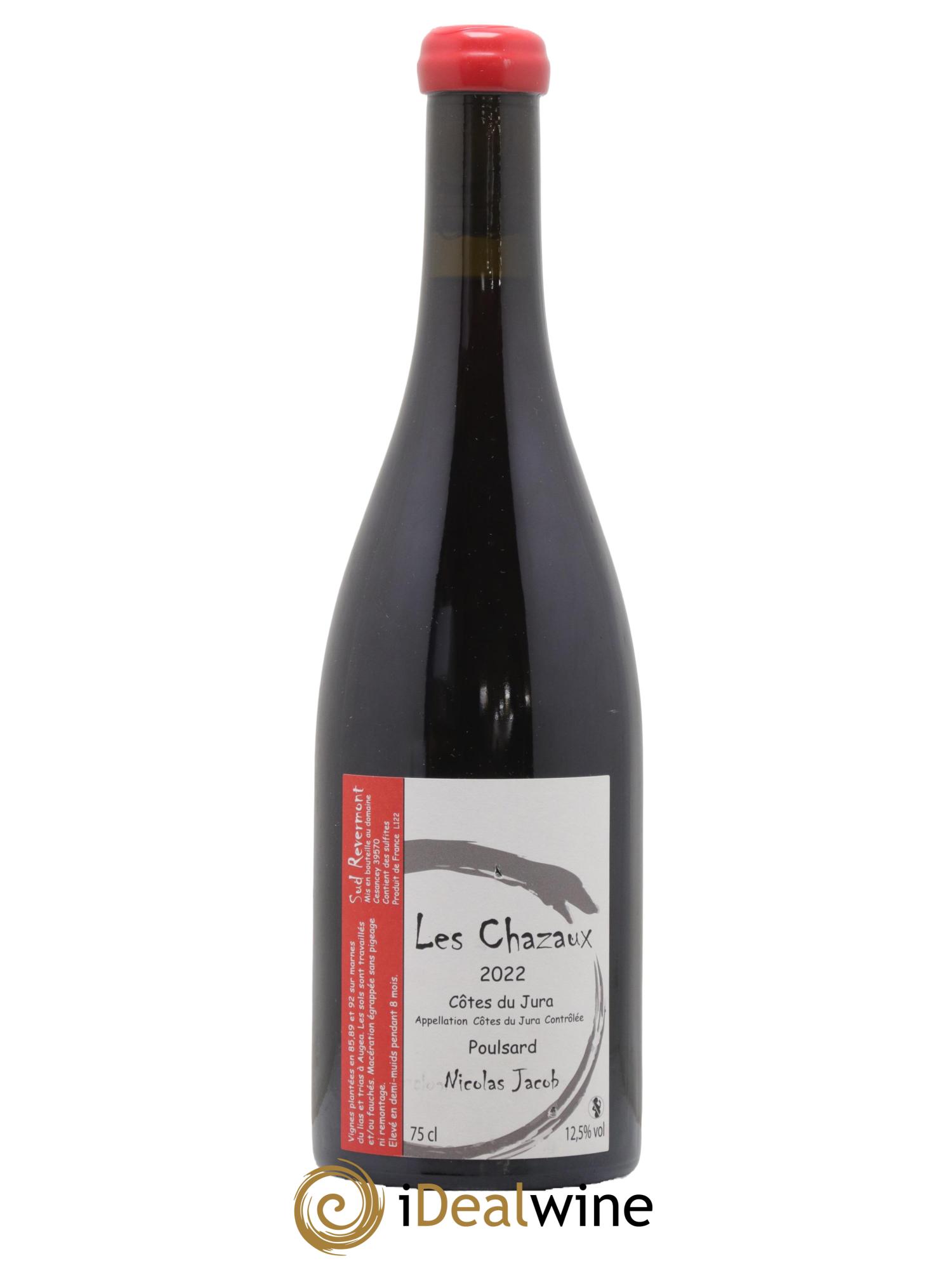 Côtes du Jura Poulsard Les Chazaux Nicolas Jacob 2022 - Lot de 1 bouteille - 0