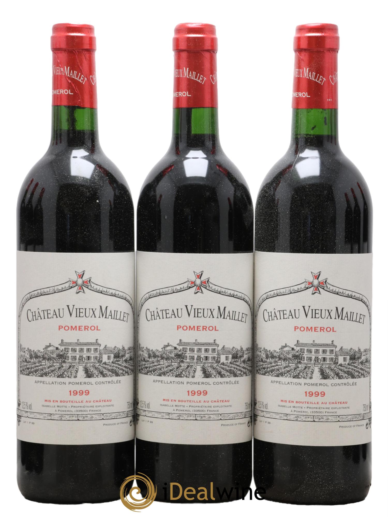 Château Vieux Maillet 1999 - Lot de 12 bouteilles - 2