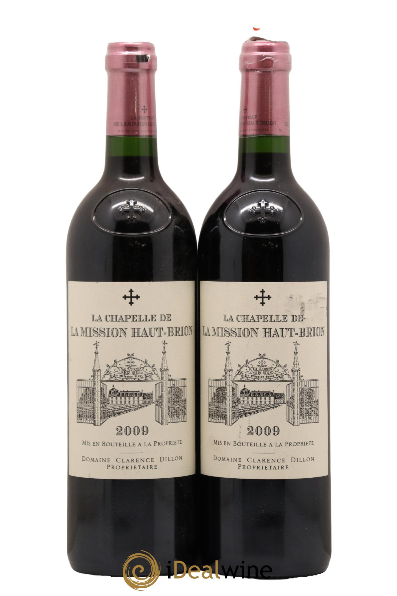 La Chapelle de La Mission Haut-Brion Second Vin 2009 - Lot de 2 bouteilles - 0