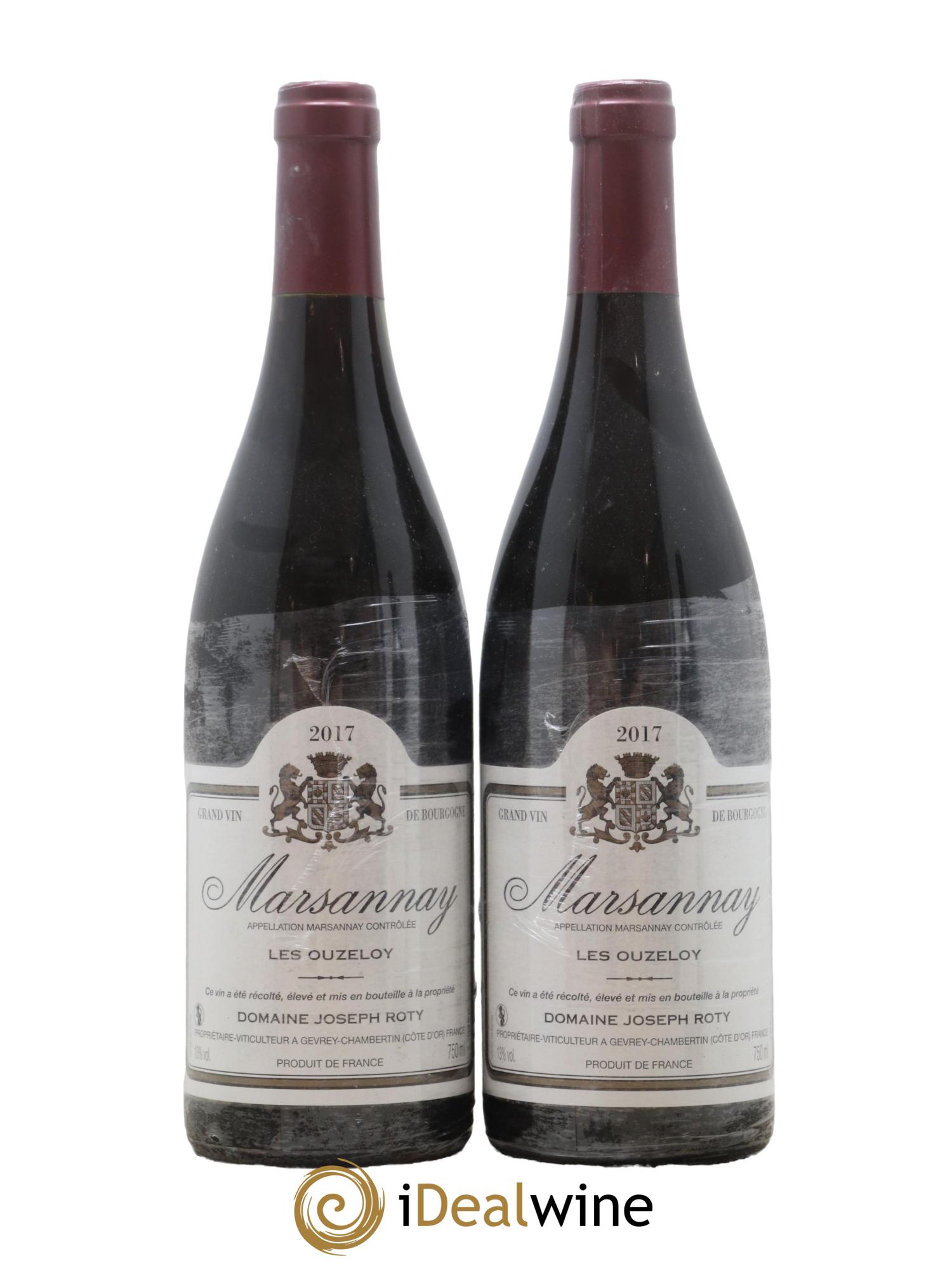 Marsannay Les Ouzeloy Domaine Joseph Roty 2017 - Lot de 2 bouteilles - 0