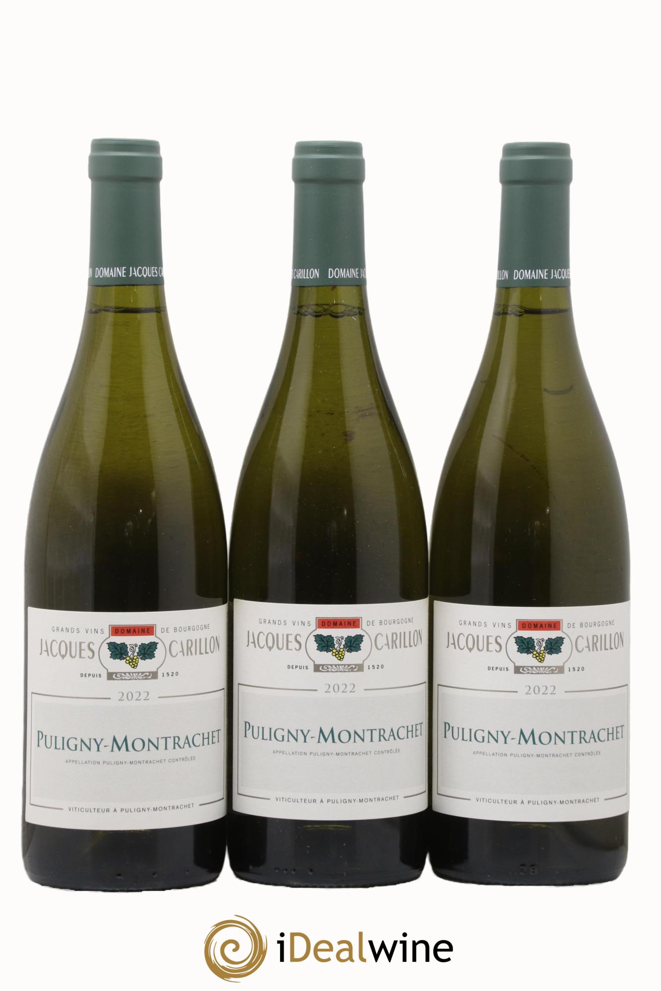 Puligny-Montrachet Jacques Carillon (Domaine)  2022 - Lot de 3 bouteilles - 0
