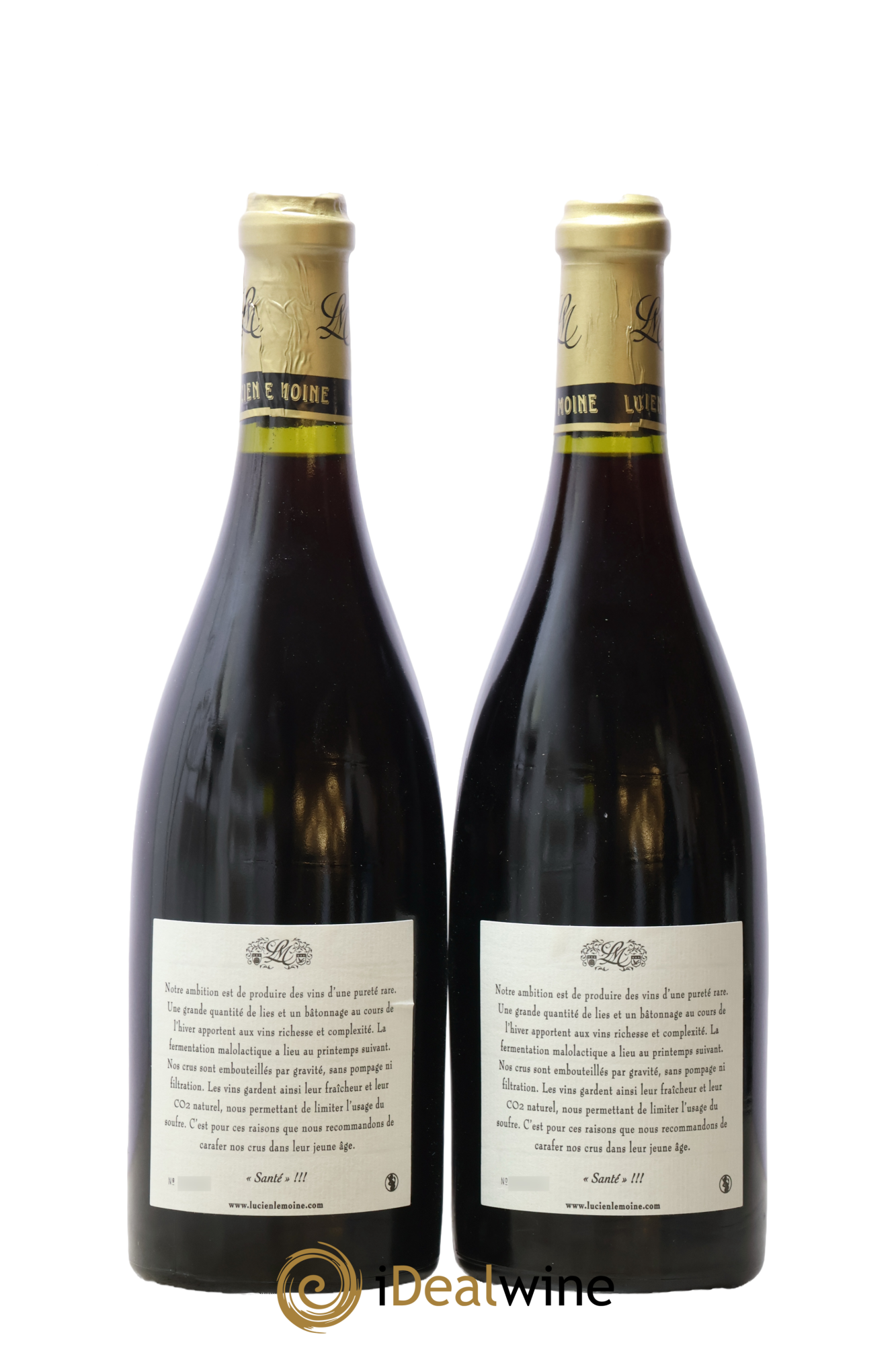 Charmes-Chambertin Grand Cru Lucien Le Moine 2007 - Posten von 2 Flaschen - 1