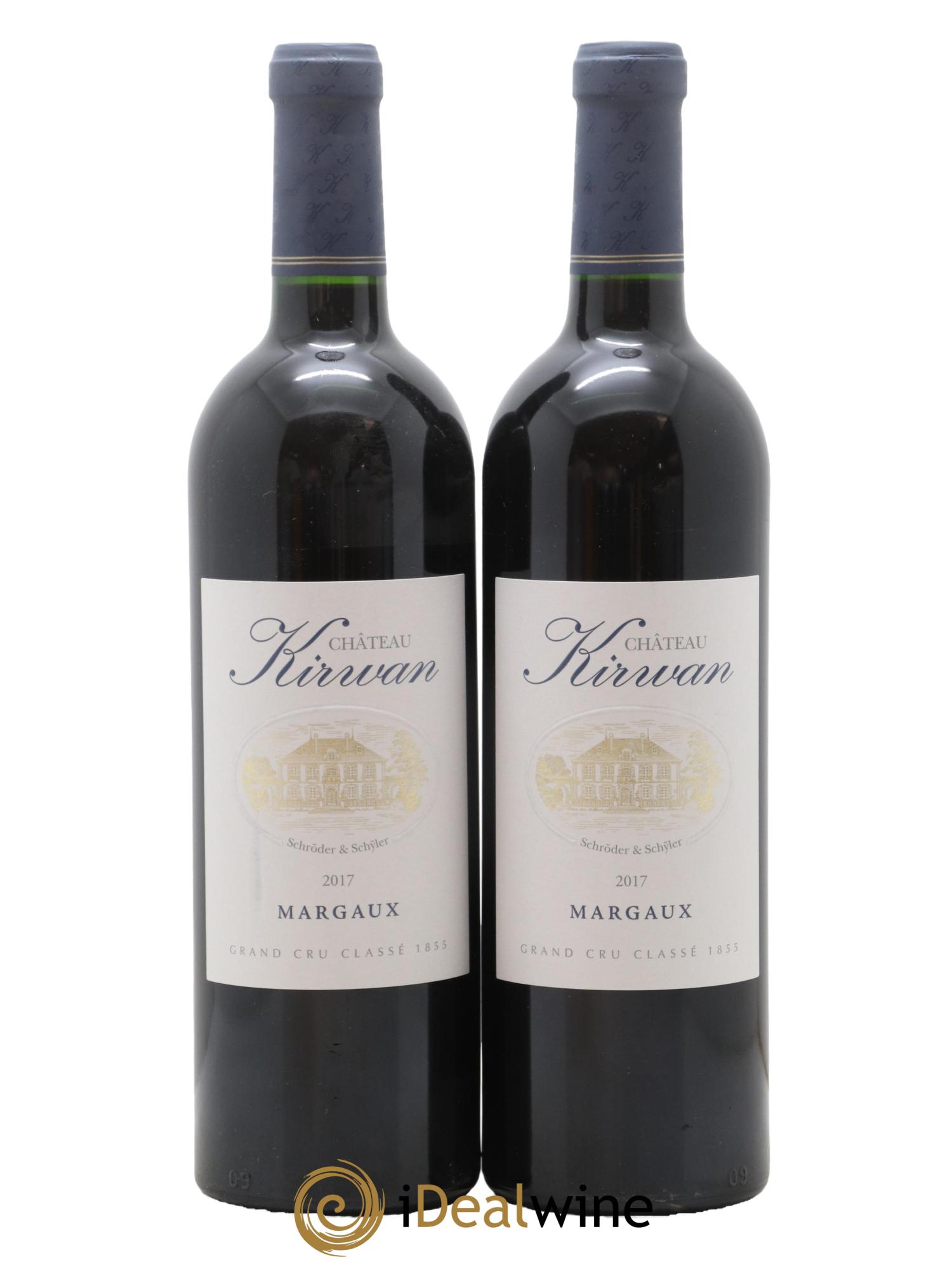 Château Kirwan 3ème Grand Cru Classé 2017 - Lot de 2 bouteilles - 0