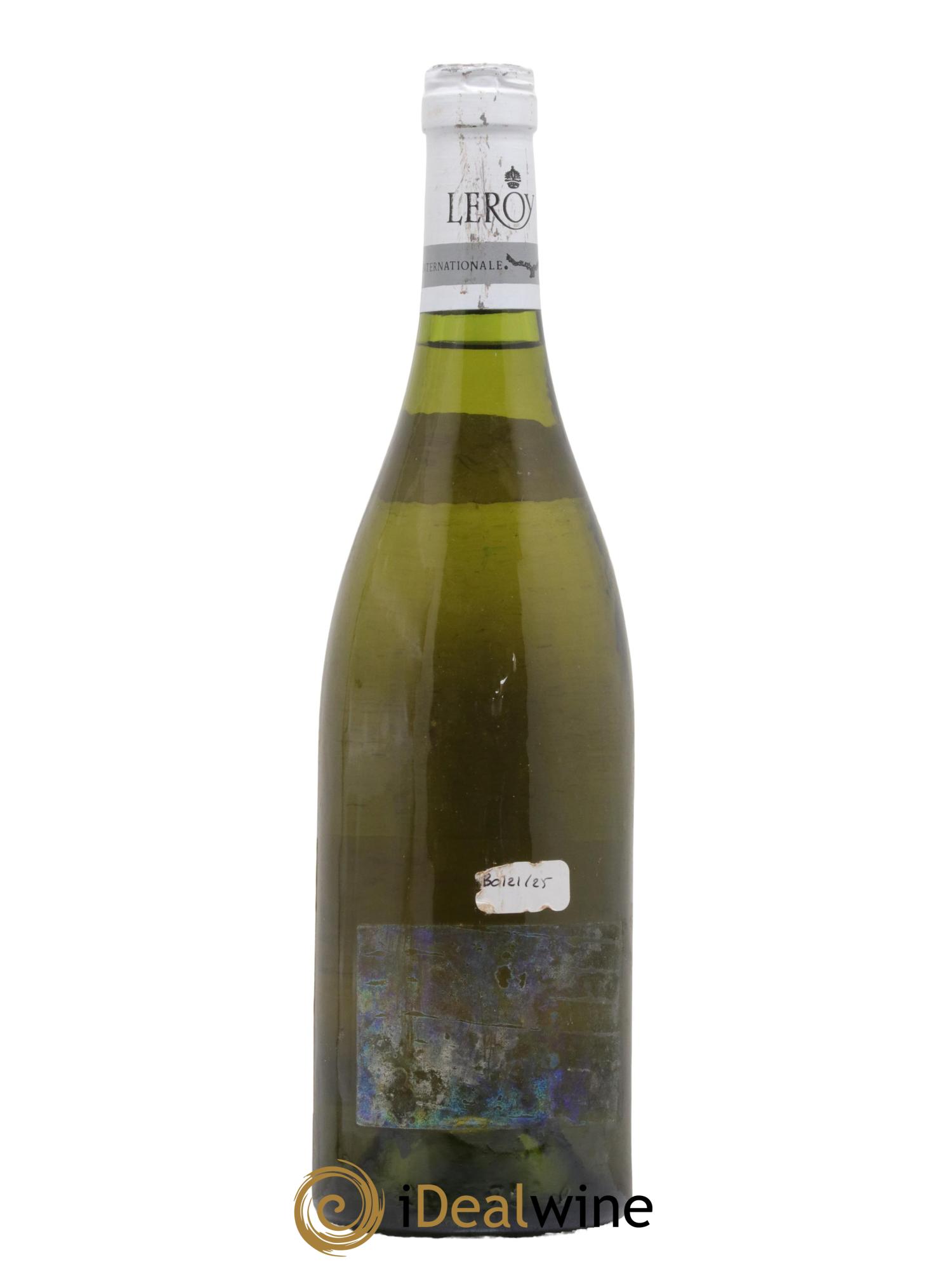 Chablis 1er Cru Leroy SA 1985 - Lot de 1 bouteille - 1