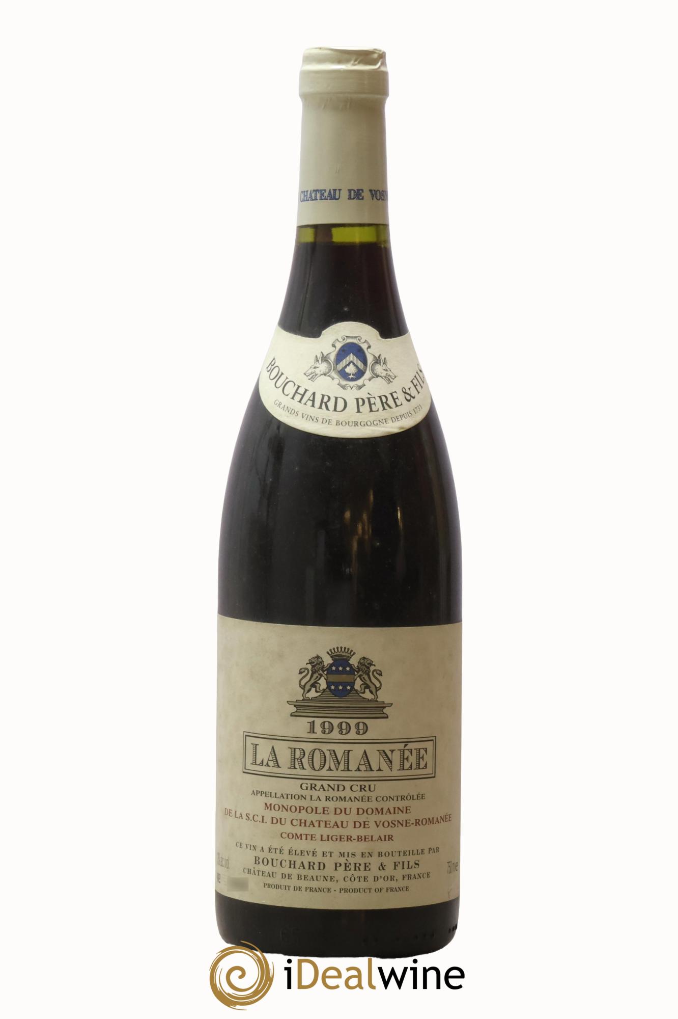 La Romanée Grand Cru Bouchard Père et Fils 1999 - Lot de 1 bouteille - 0
