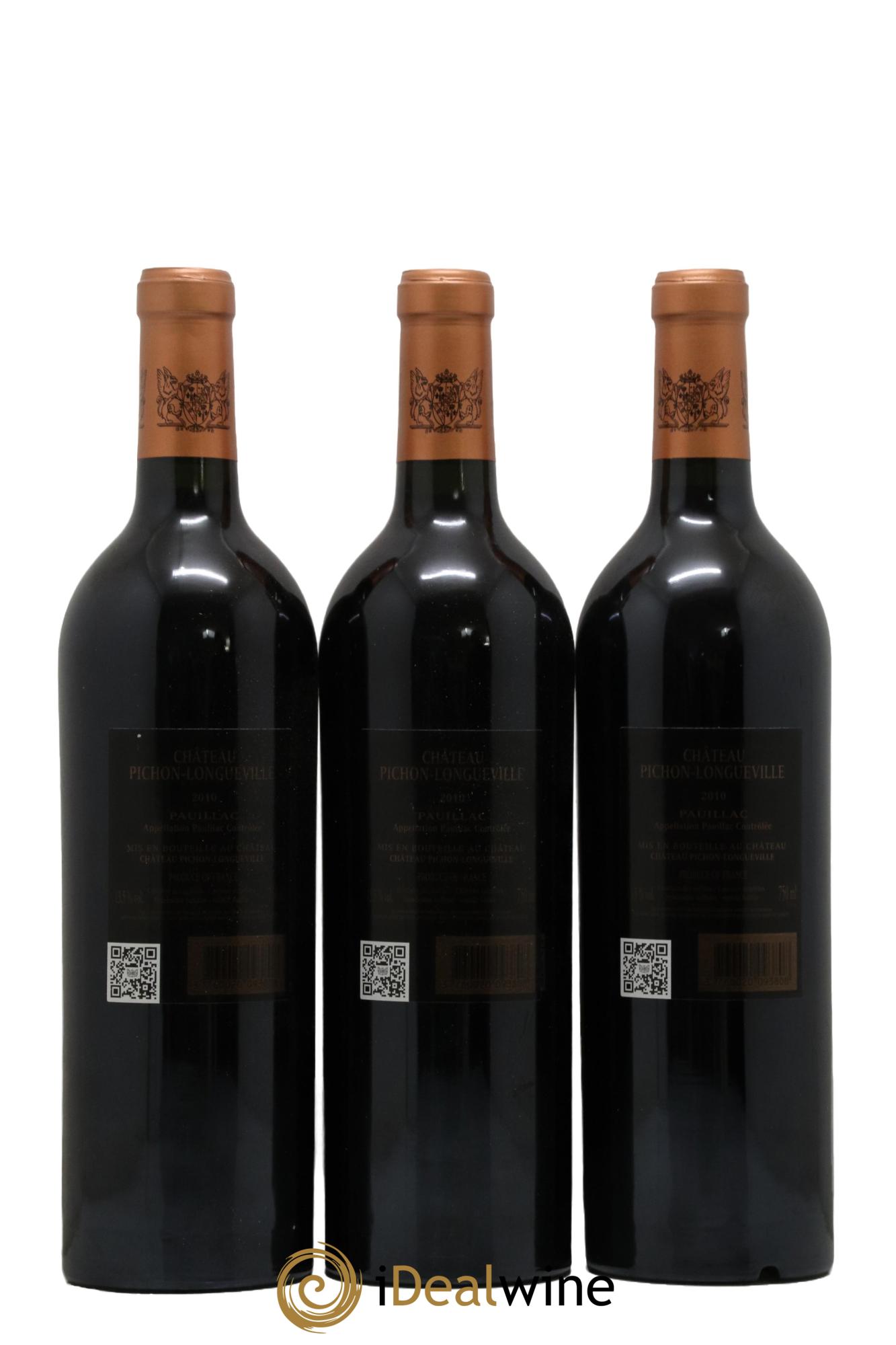 Pichon Longueville Baron 2ème Grand Cru Classé 2010 - Posten von 12 Flaschen - 8