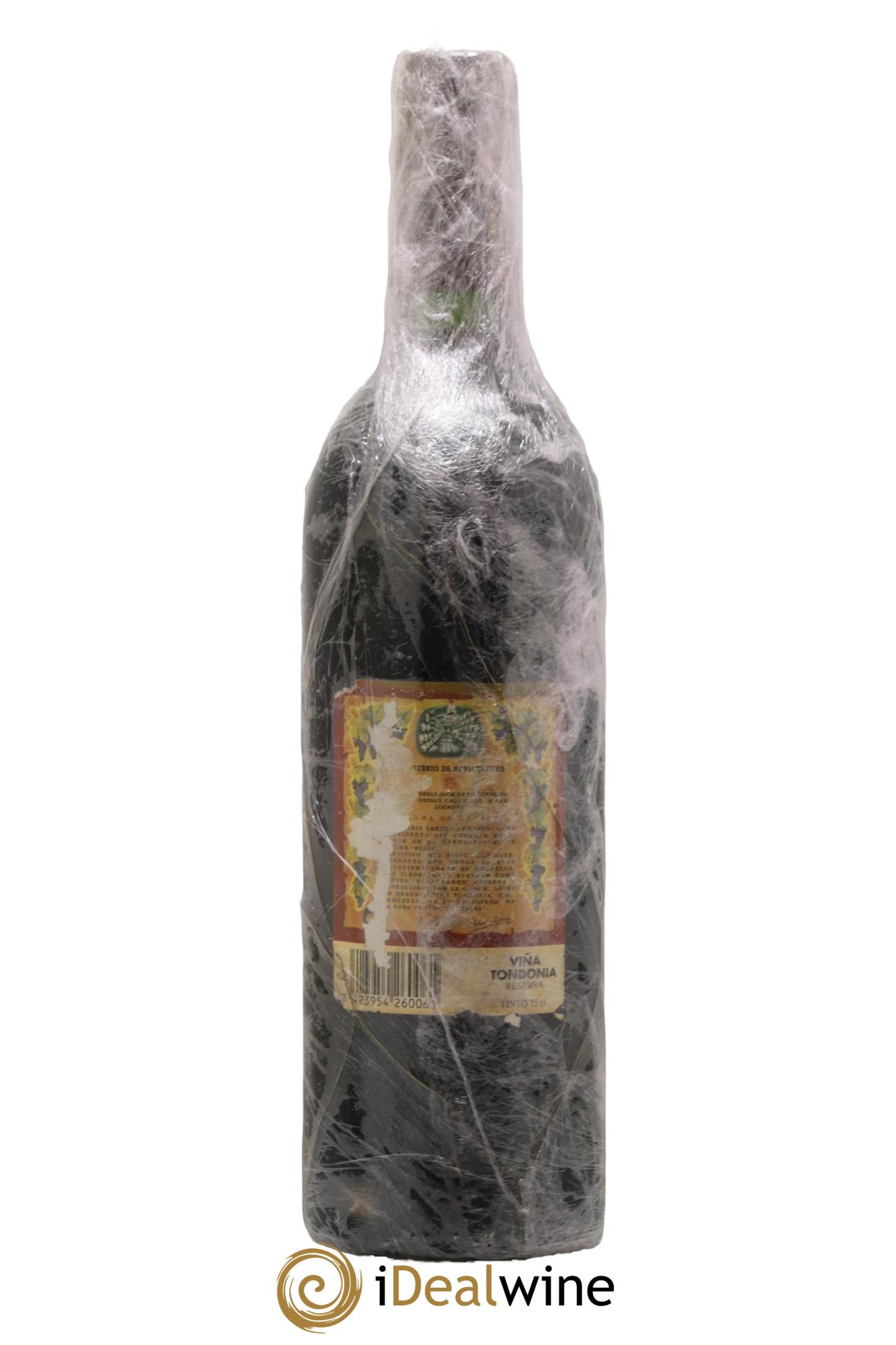 Rioja DOCA Reserva Vina Tondonia R. Lopez de Heredia  1999 - Lot of 1 bottle - 1