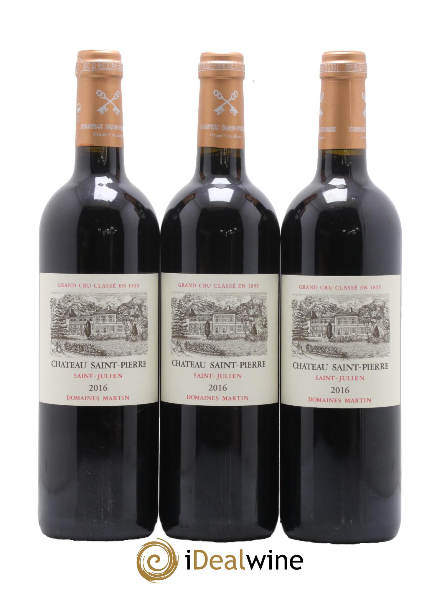 Château Saint-Pierre 4ème Grand Cru Classé 2016 - Lot de 12 bouteilles - 4