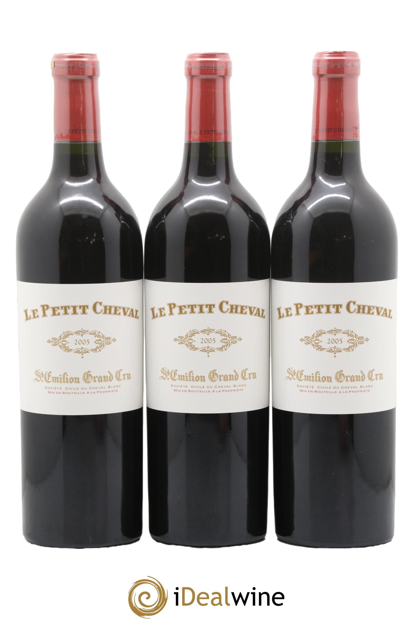 Le Petit Cheval Second Vin 2005 - Lot de 12 bouteilles - 1