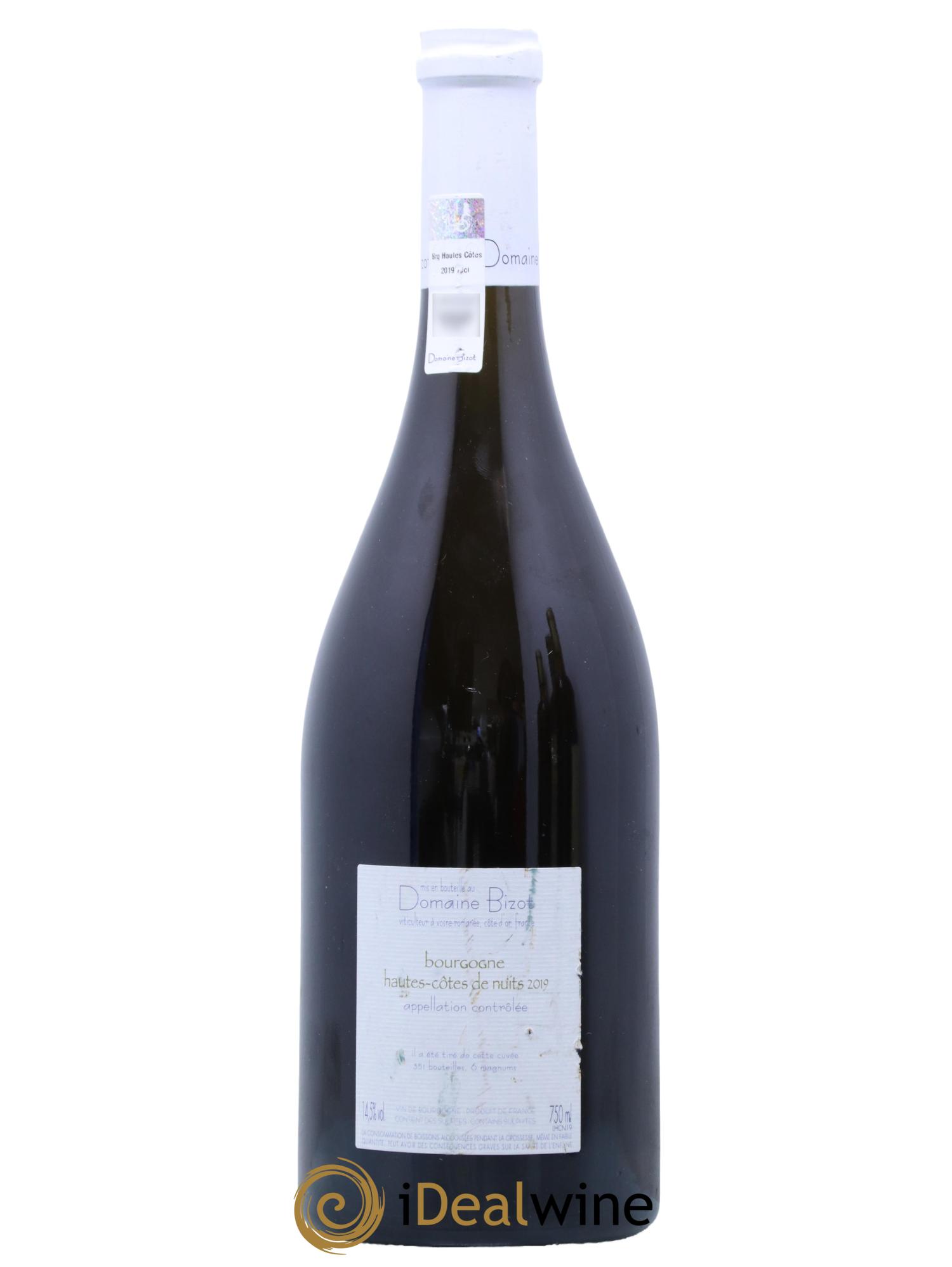 Hautes-Côtes de Nuits Bizot (Domaine)  2019 - Lot of 1 bottle - 1