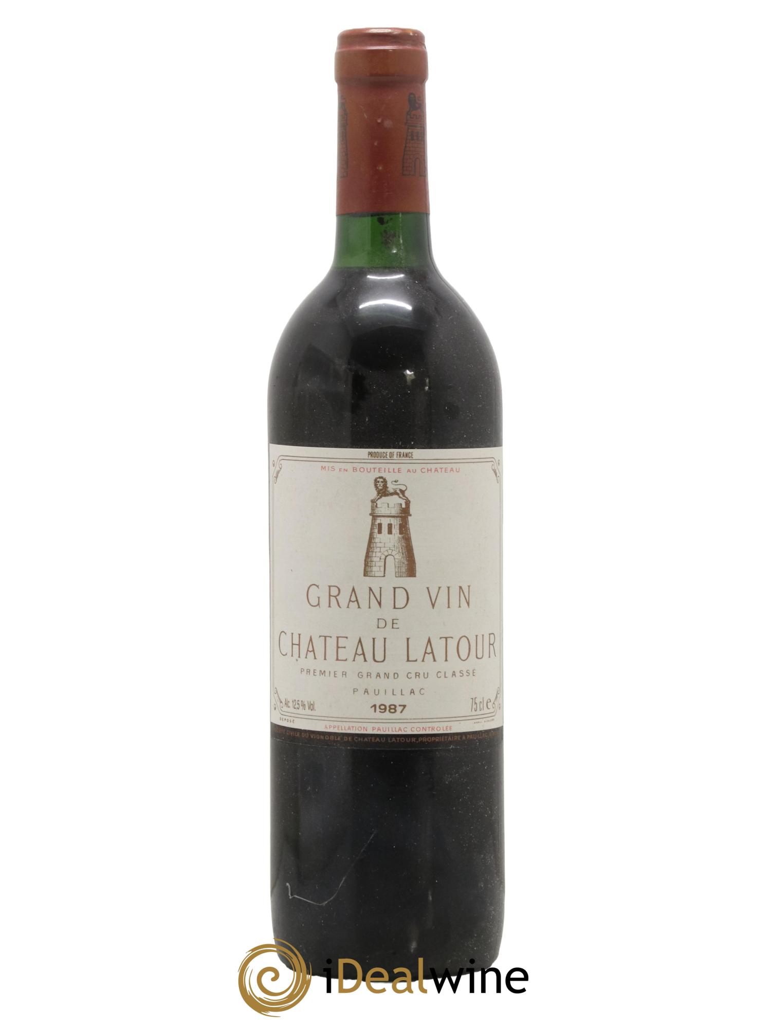 Buy Château Latour 1er Grand Cru Classé 1987 (lot: 2471487)