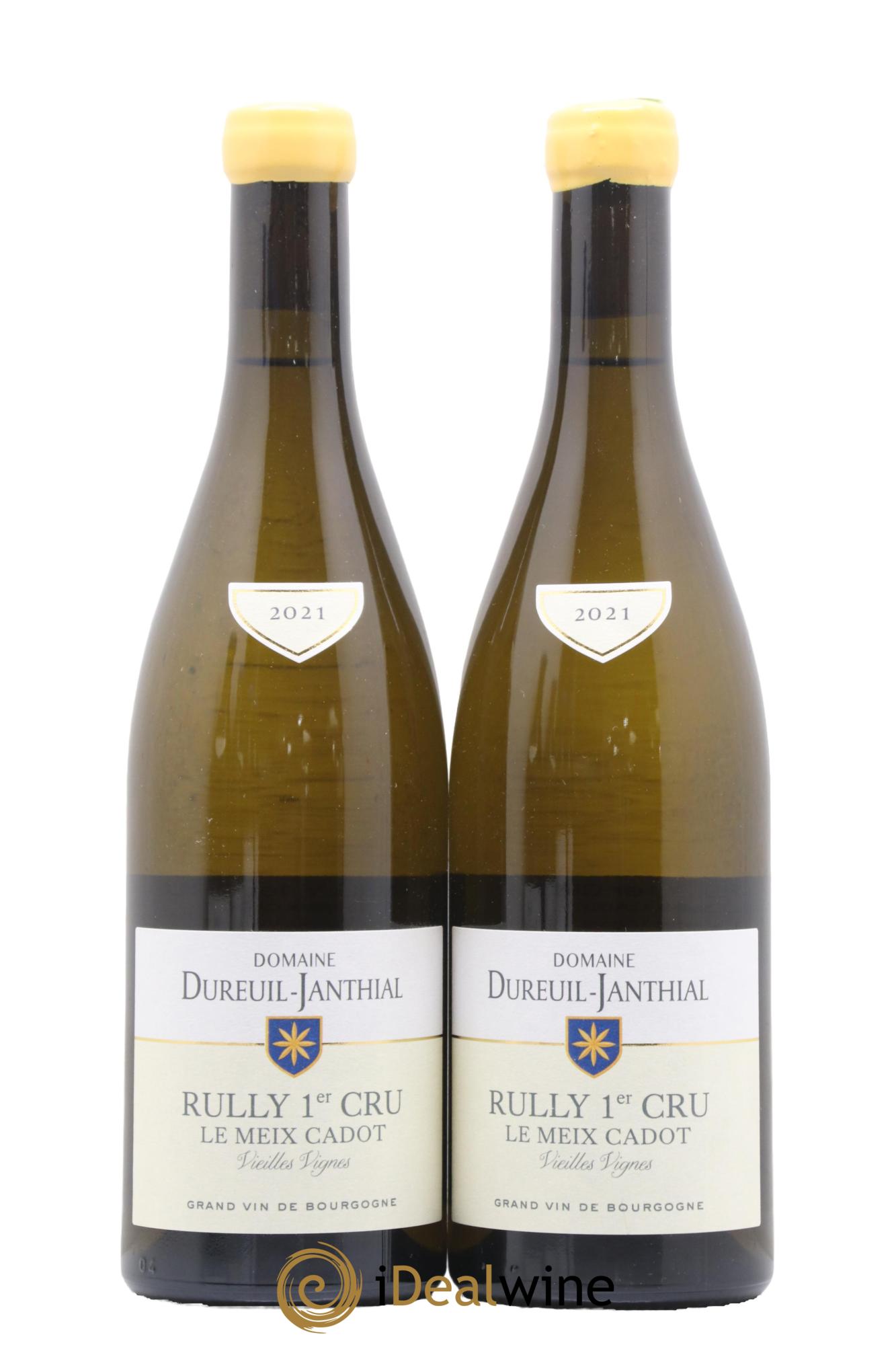 Rully 1er Cru Le Meix Cadot Vieilles Vignes Vincent Dureuil-Janthial 2021 - Posten von 2 Flaschen - 0
