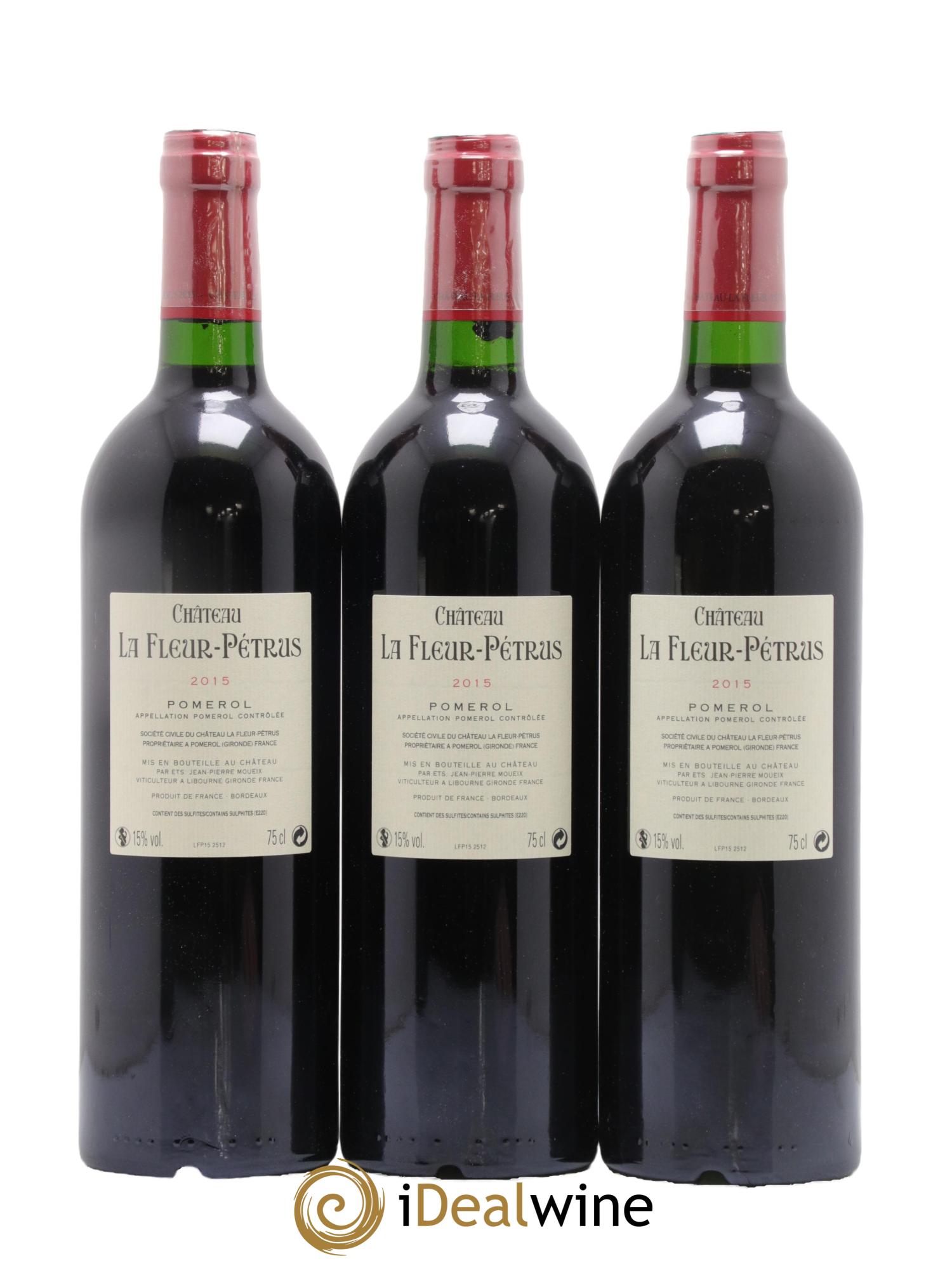 Château la Fleur Petrus 2015 - Lot de 6 bouteilles - 4