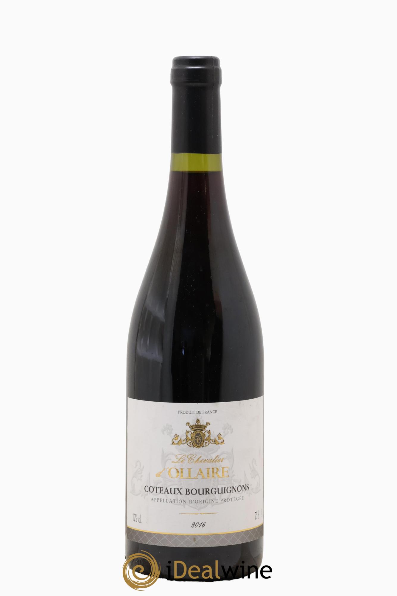 Coteaux Bourguignons Le Chevalier d'Ollaire 2016 - Lot de 1 bouteille - 0