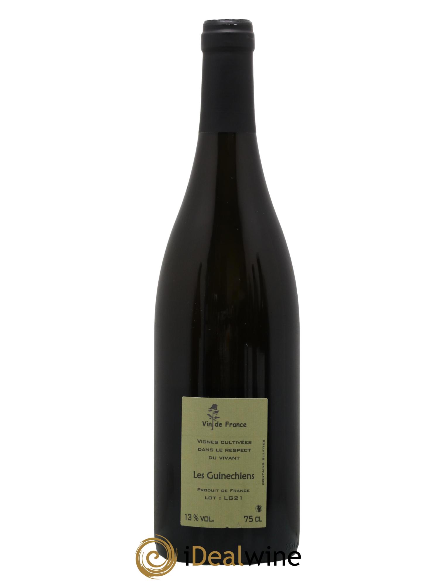 Vin de France Les Guinechiens Benoit Courault 2021 - Lot de 1 bouteille - 1