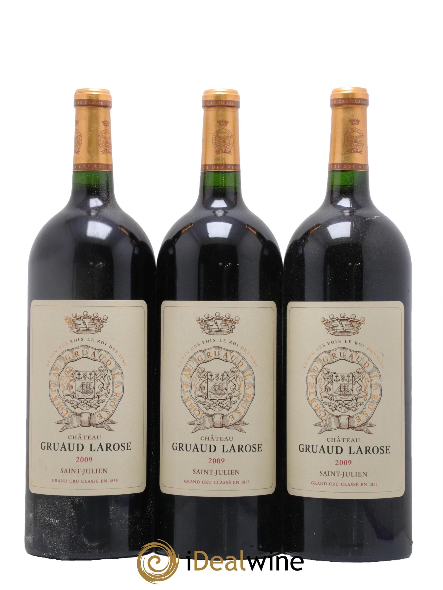 Château Gruaud Larose 2ème Grand Cru Classé 2009 - Lot de 3 magnums - 0