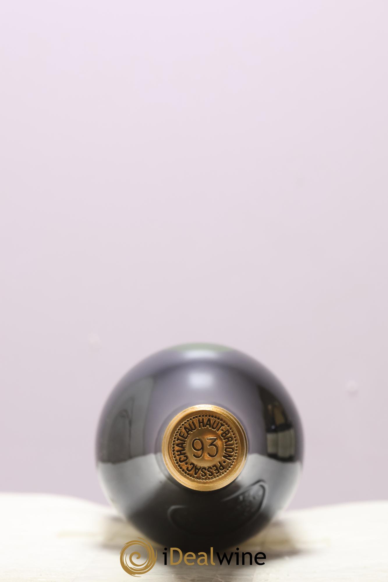 Château Haut Brion 1er Grand Cru Classé 1993 - Lot de 3 bouteilles - 1