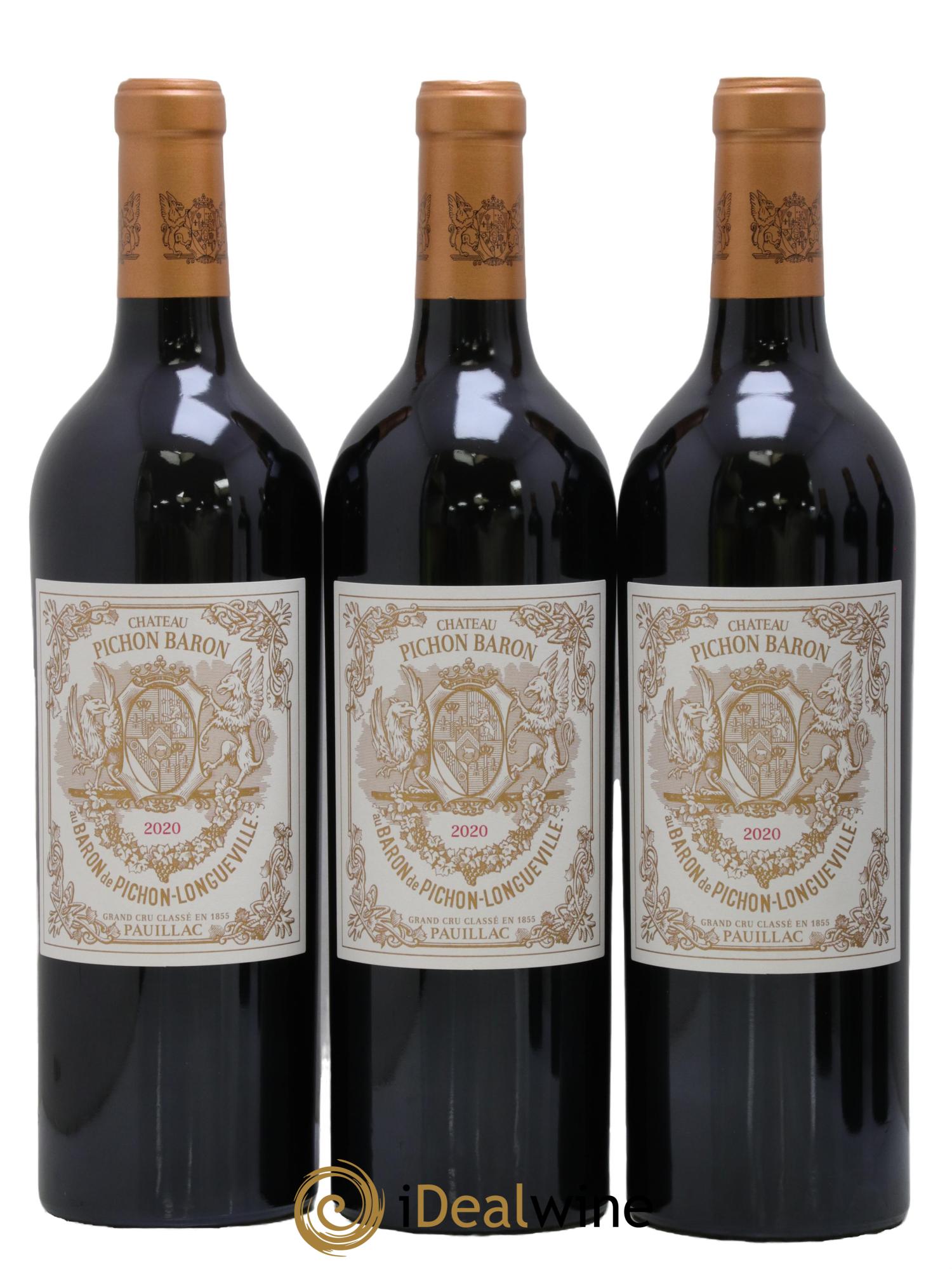 Pichon Longueville Baron 2ème Grand Cru Classé 2020 - Lot de 6 bouteilles - 2
