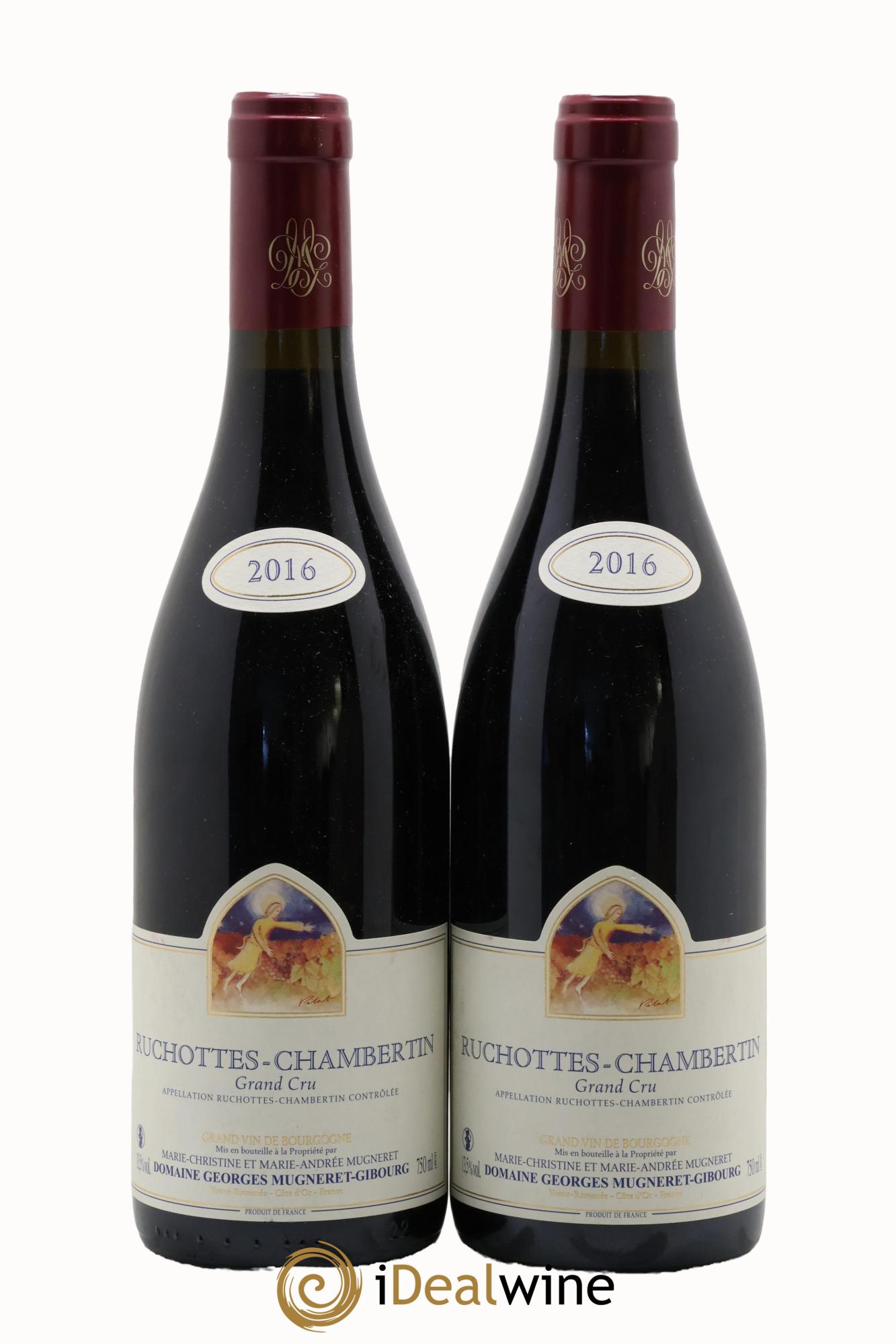 Ruchottes-Chambertin Grand Cru Mugneret-Gibourg (Domaine) 2016 - Lot de 2 bouteilles - 0