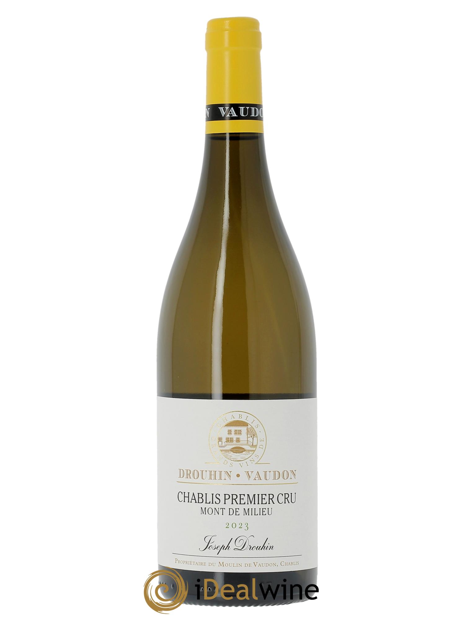 Chablis 1er Cru Mont de Milieu Drouhin-Vaudon (Domaine)  2023 - Posten von 1 Flasche - 0