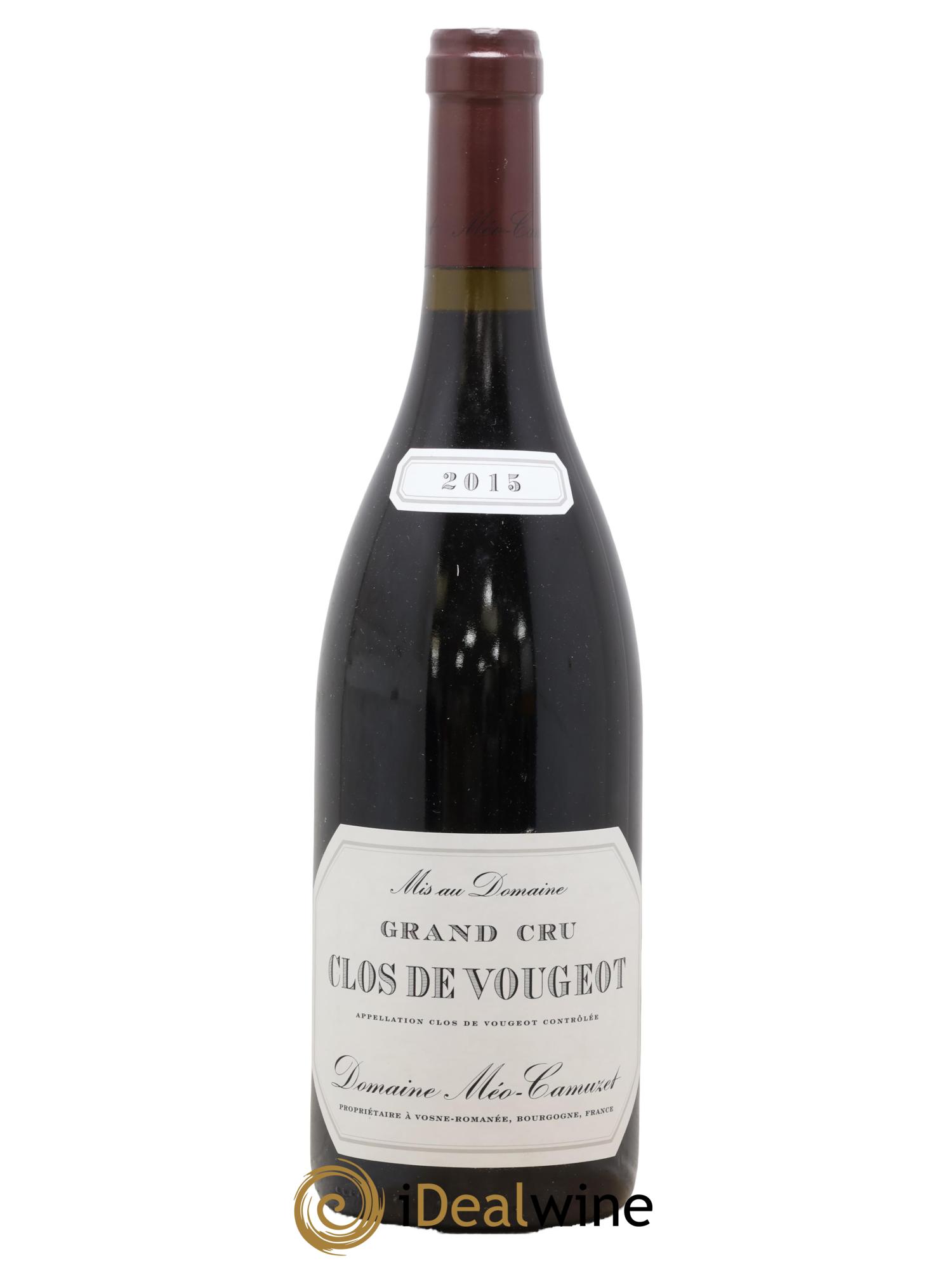 Clos de Vougeot Grand Cru Méo-Camuzet (Domaine) 2015 - Lot of 1 bottle - 0