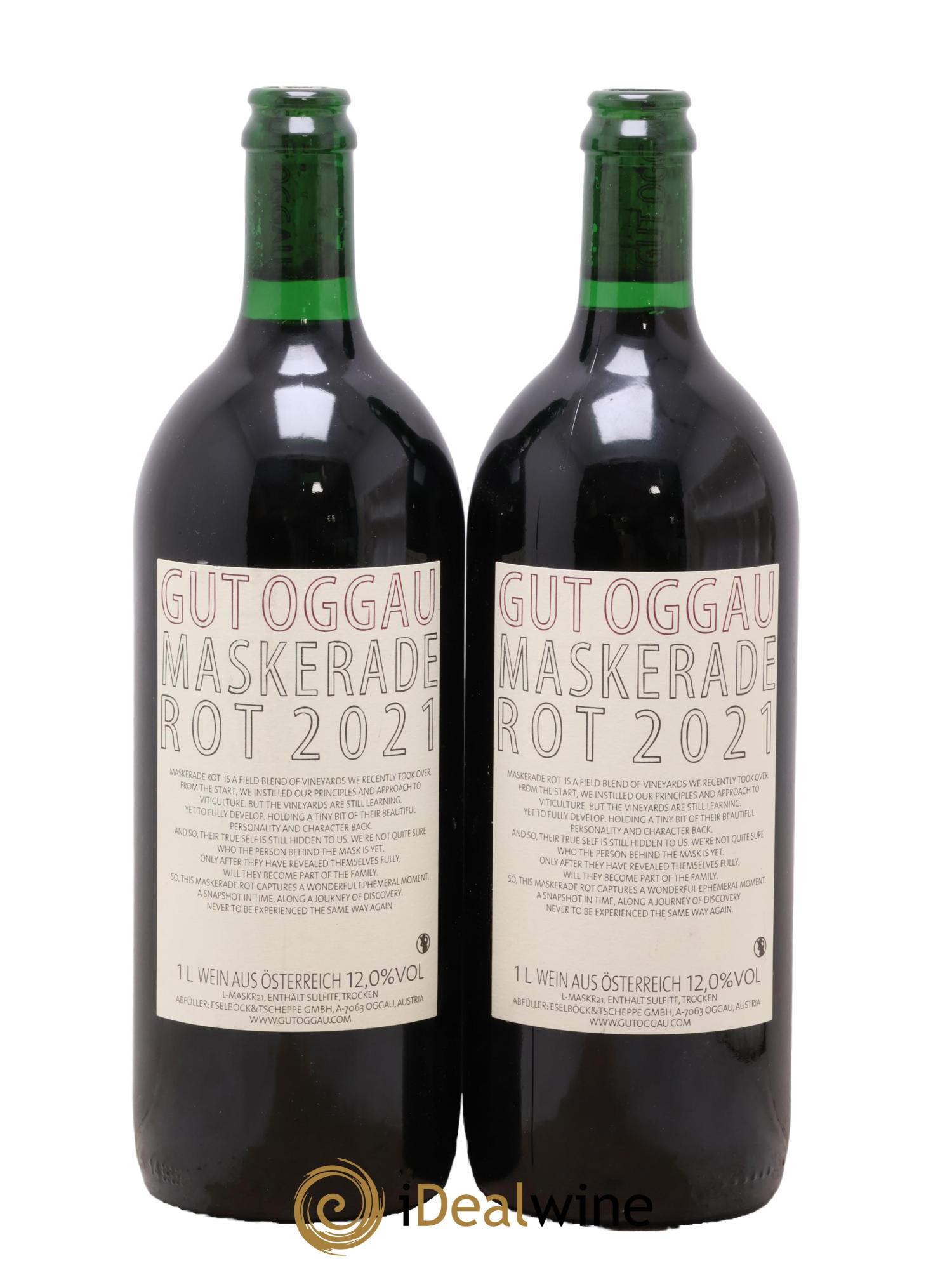 Autriche Maskerade Red Gut Oggau 2021 - Lot de 2 litres - 1