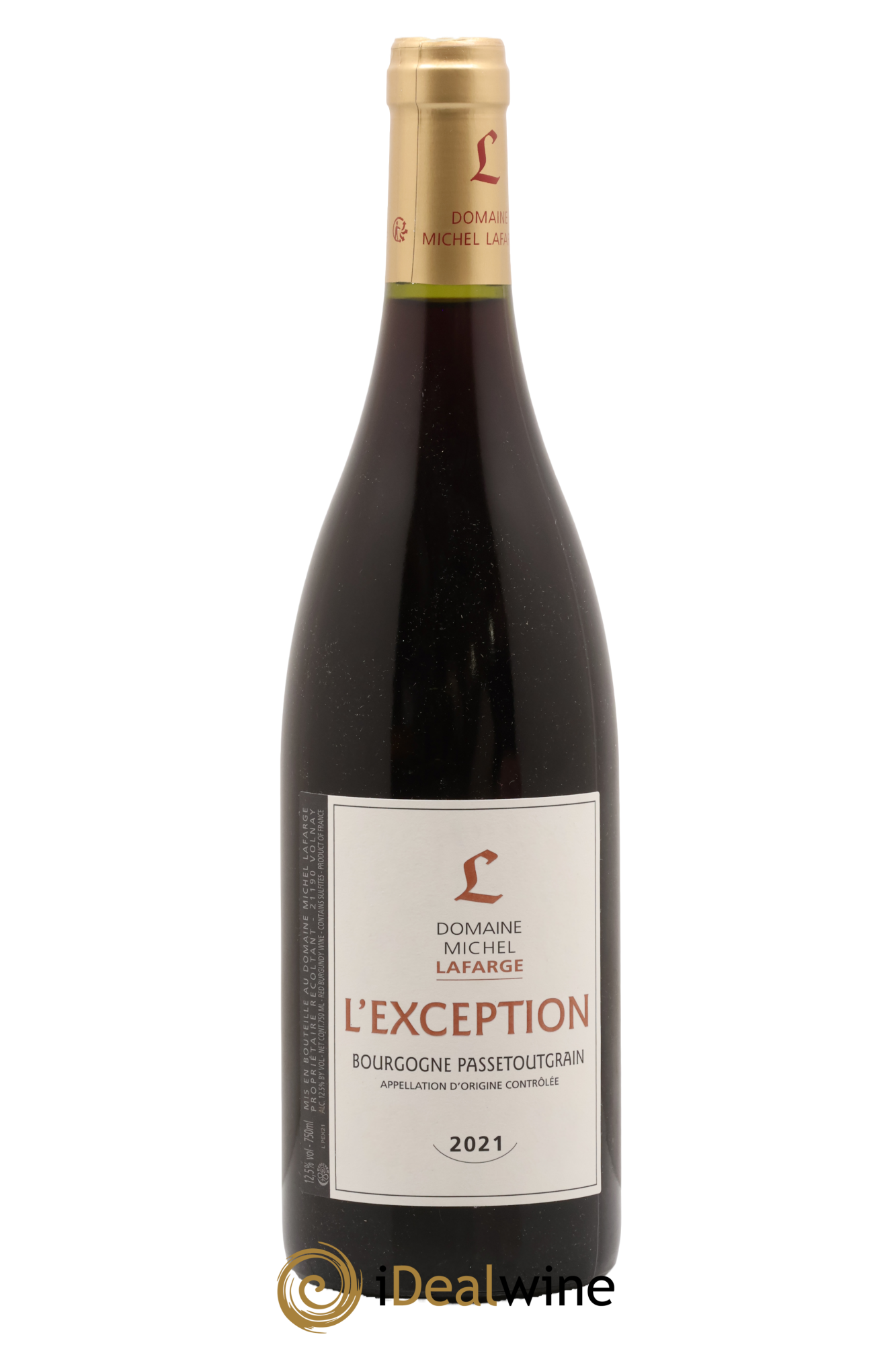 Bourgogne Passetoutgrain L'Exception Lafarge (Domaine) 2021 - Lot de 1 bouteille - 0