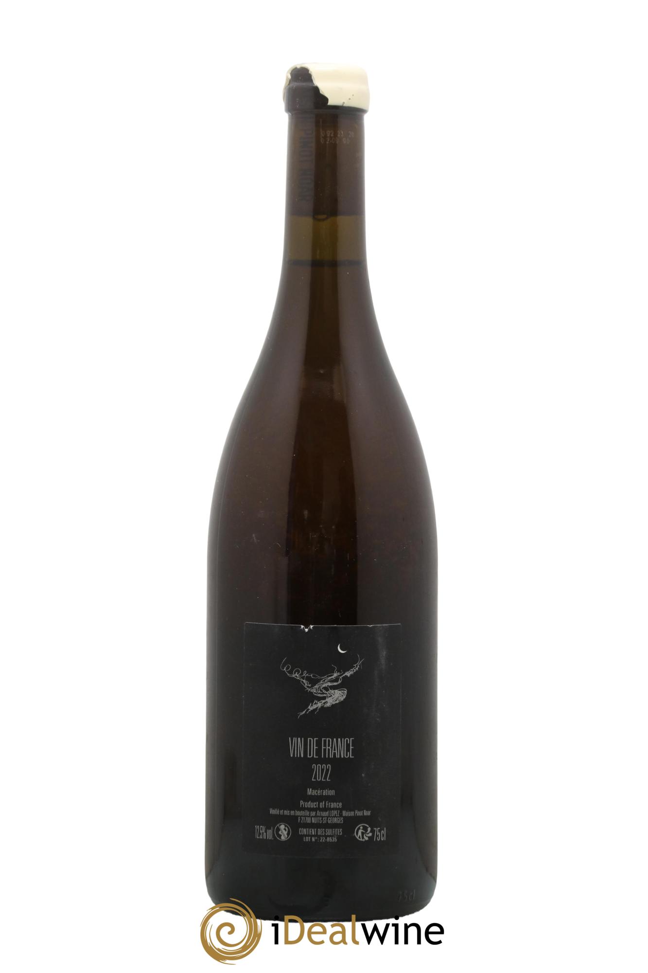 Vin de France Pilgrim Domaine Leah Anglès 2022 - Lot de 1 bouteille - 1