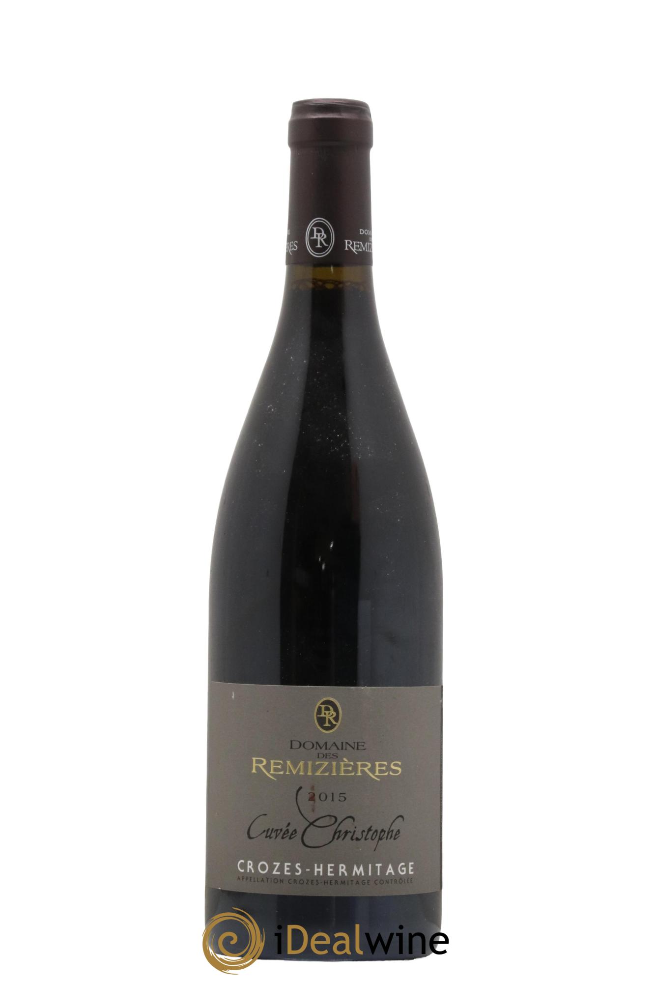 Crozes-Hermitage Cuvée Christophe Rémizières (Domaine des) 2015 - Lot de 1 bouteille - 0