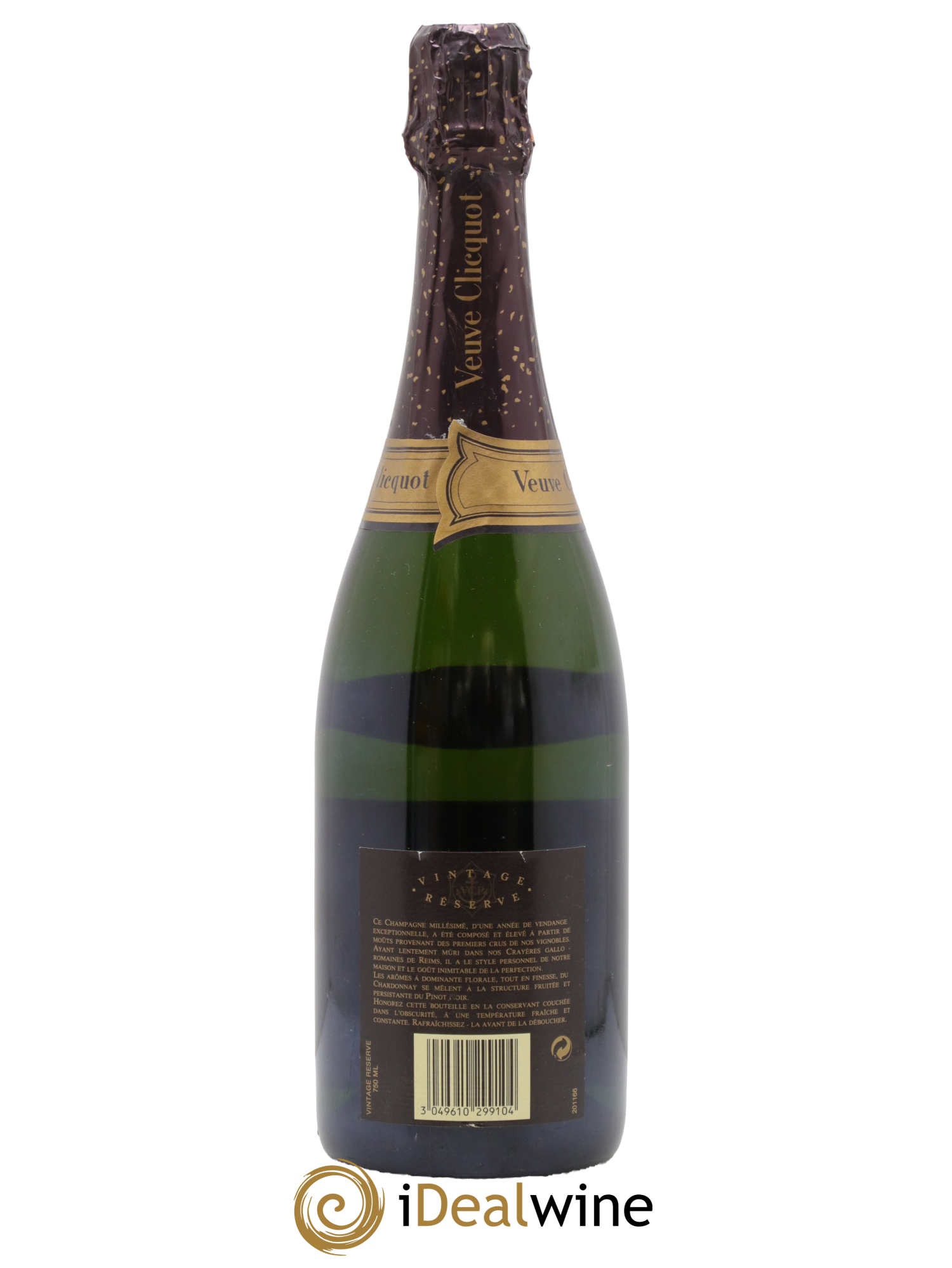 Brut Millésimé Veuve Clicquot 1988 - Lot of 1 bottle - 1