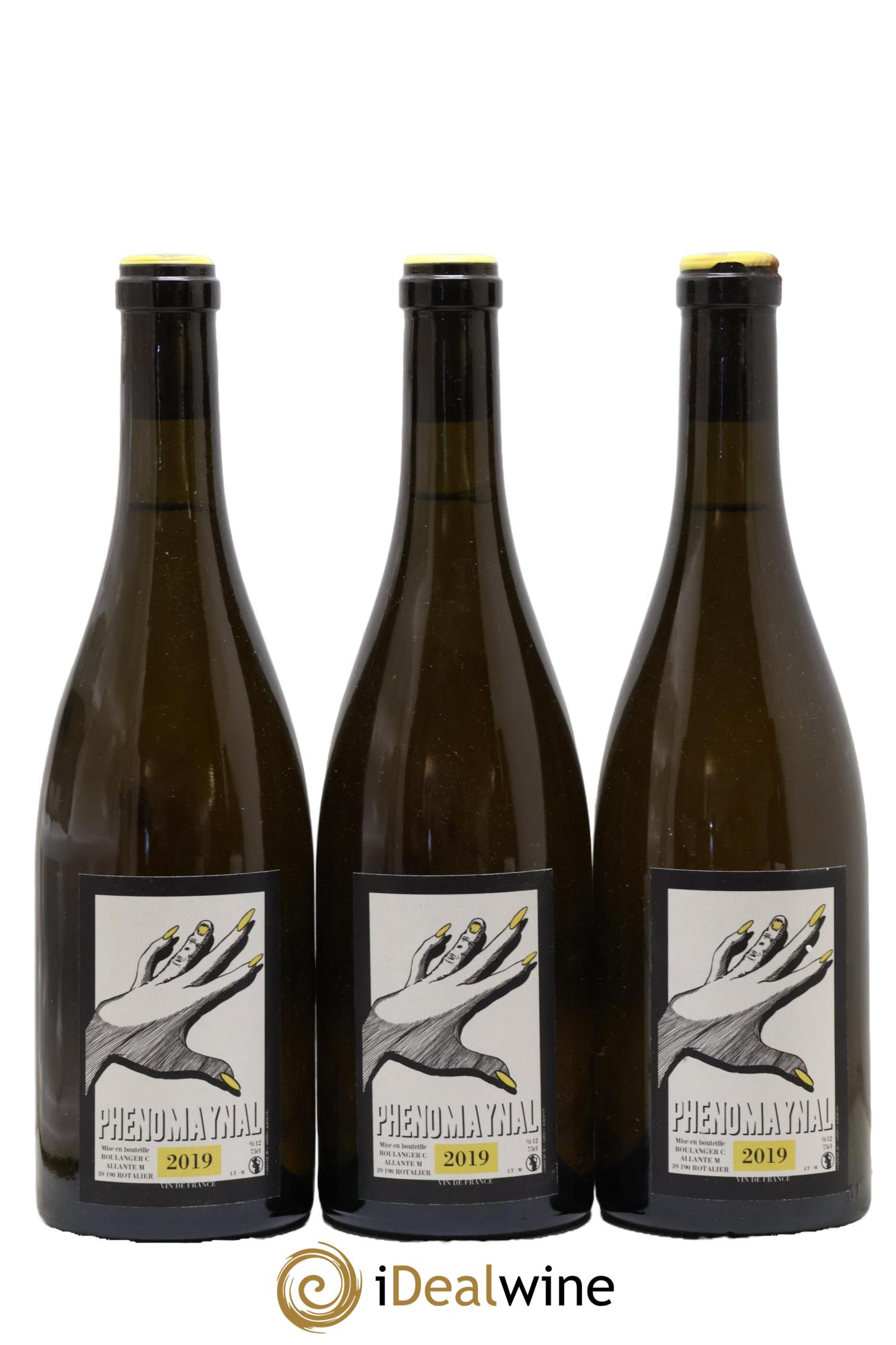 Vin de France Phenomaynal Allante Boulanger 2019 - Lot de 3 bouteilles - 0