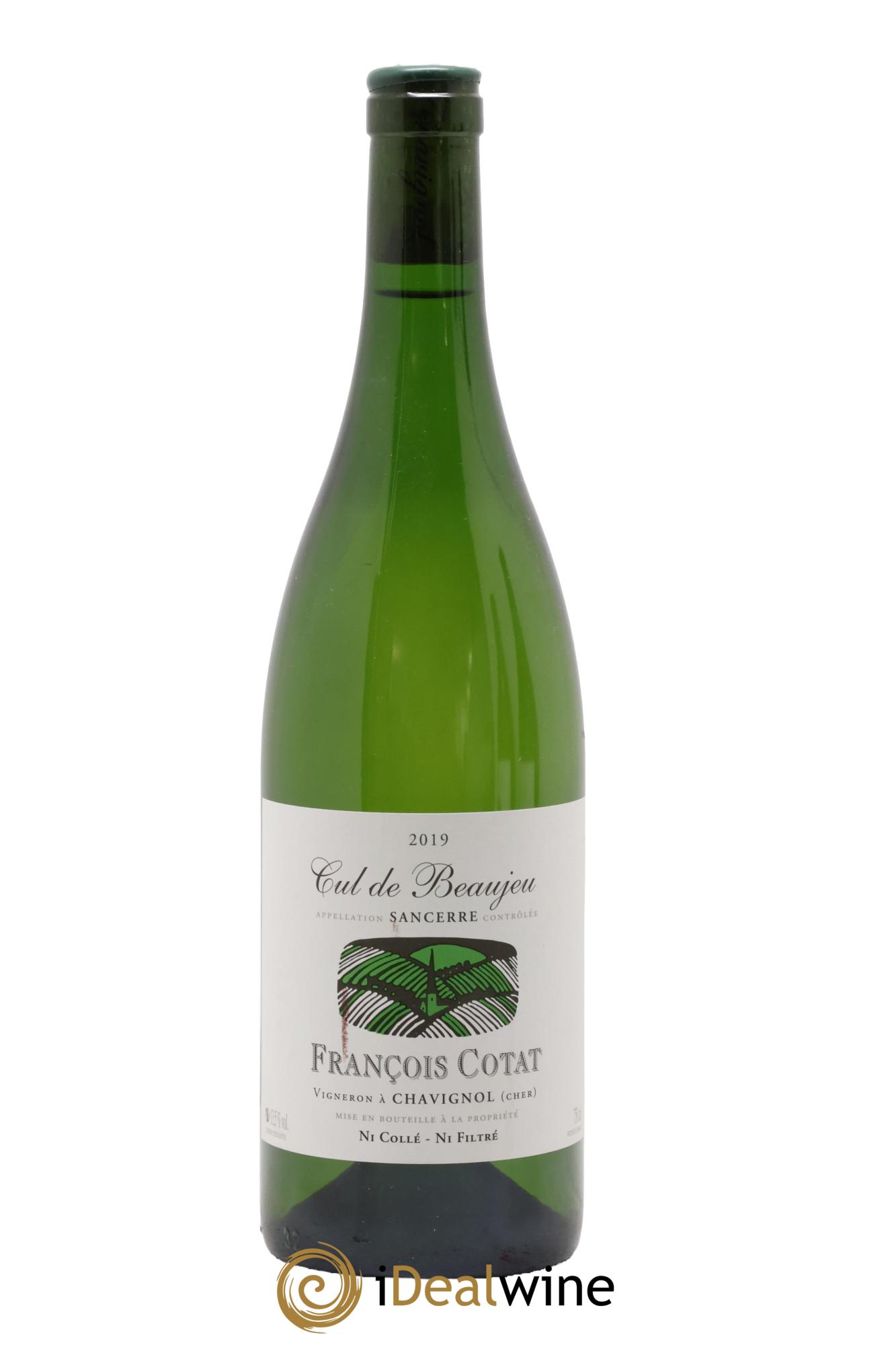 Sancerre Les Culs de Beaujeu François Cotat 2019 - Posten von 1 Flasche - 0