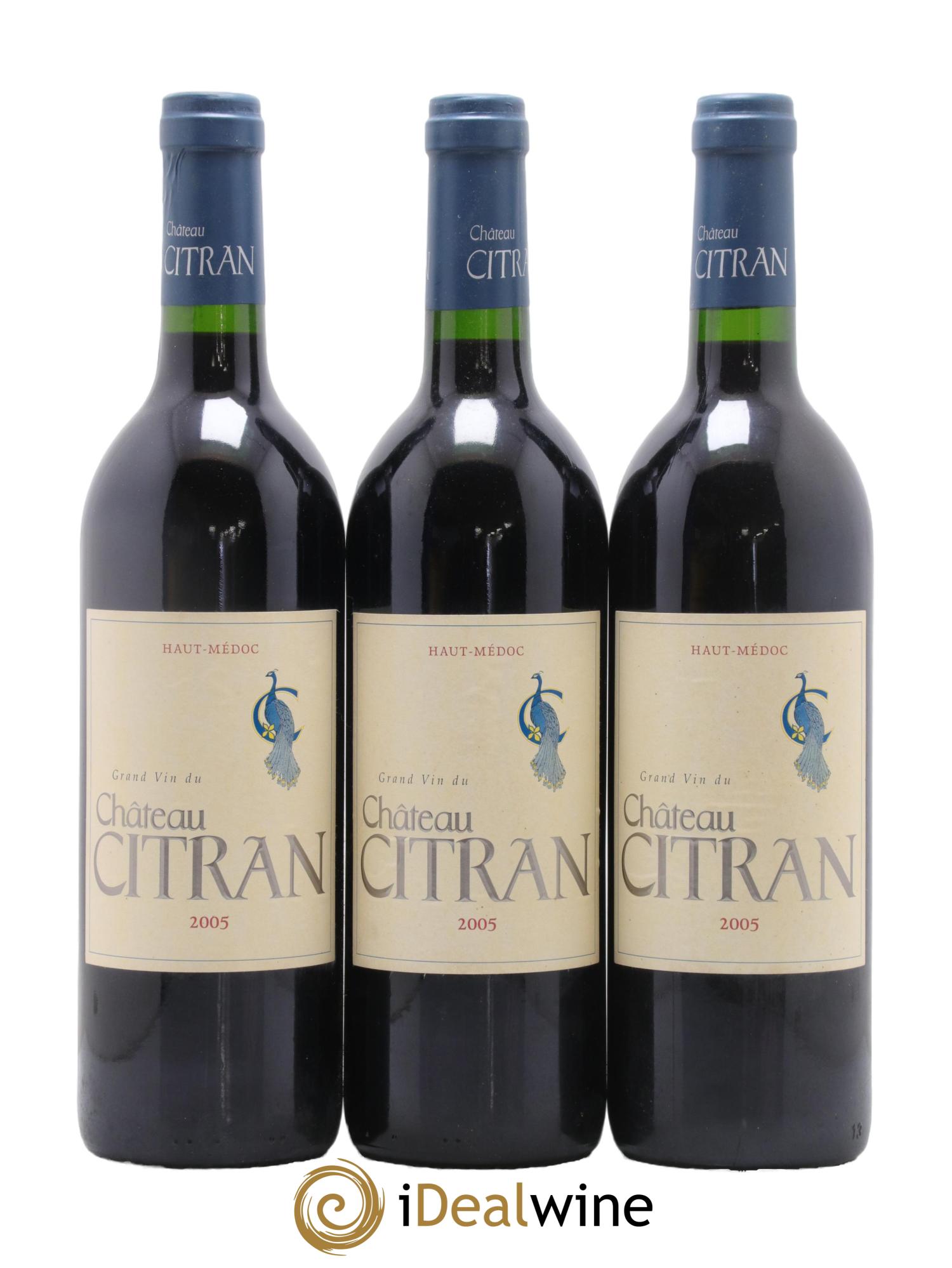 Château Citran Cru Bourgeois 2005 - Lot of 6 bottles - 1