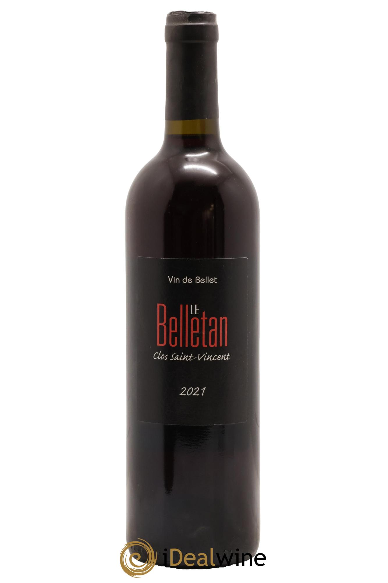 Bellet Le Belletan Clos Saint Vincent 2021 - Lot de 1 bouteille - 0