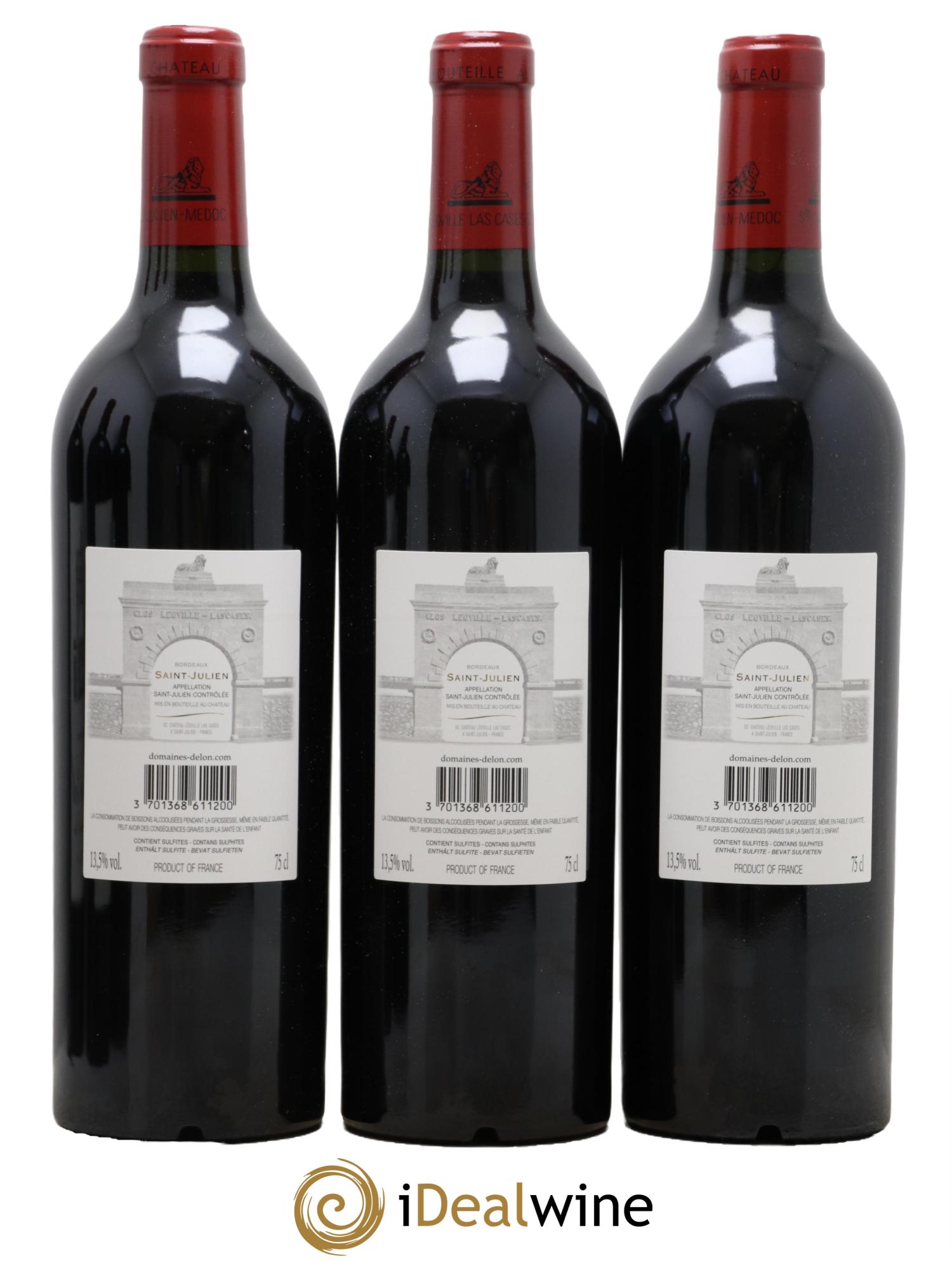 Château Léoville Las Cases 2ème Grand Cru Classé 2020 - Lotto di 6 bottiglie - 2