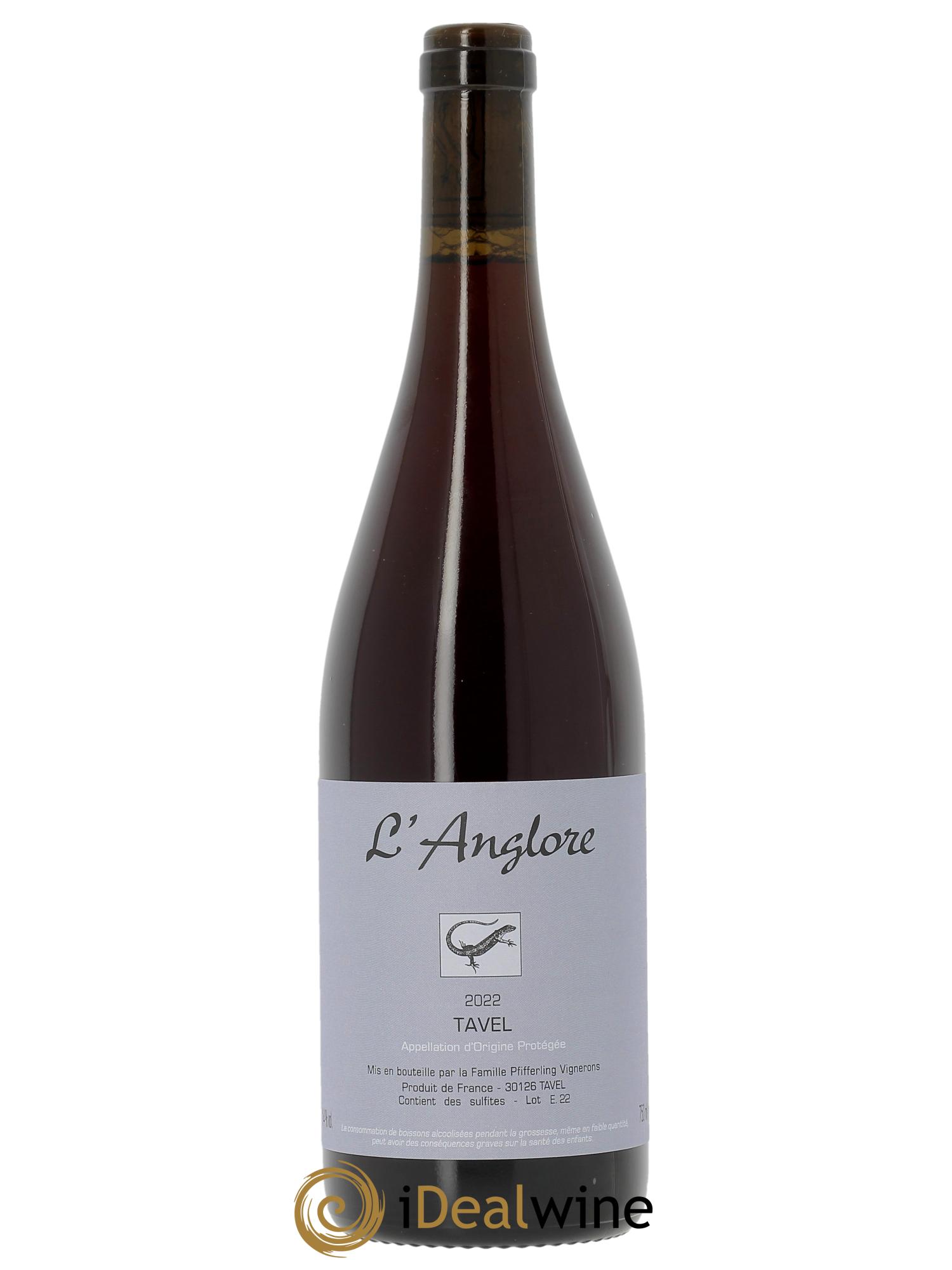 Tavel L'Anglore 2022 - Posten von 1 Flasche - 0