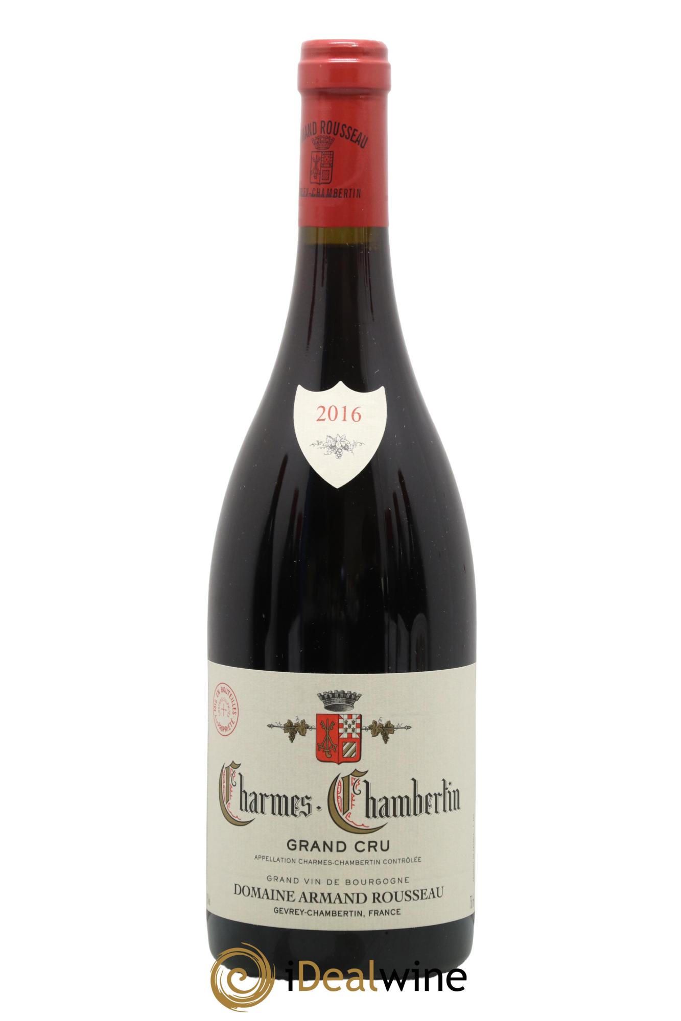 Charmes-Chambertin Grand Cru Armand Rousseau (Domaine) 2016 - Posten von 1 Flasche - 0