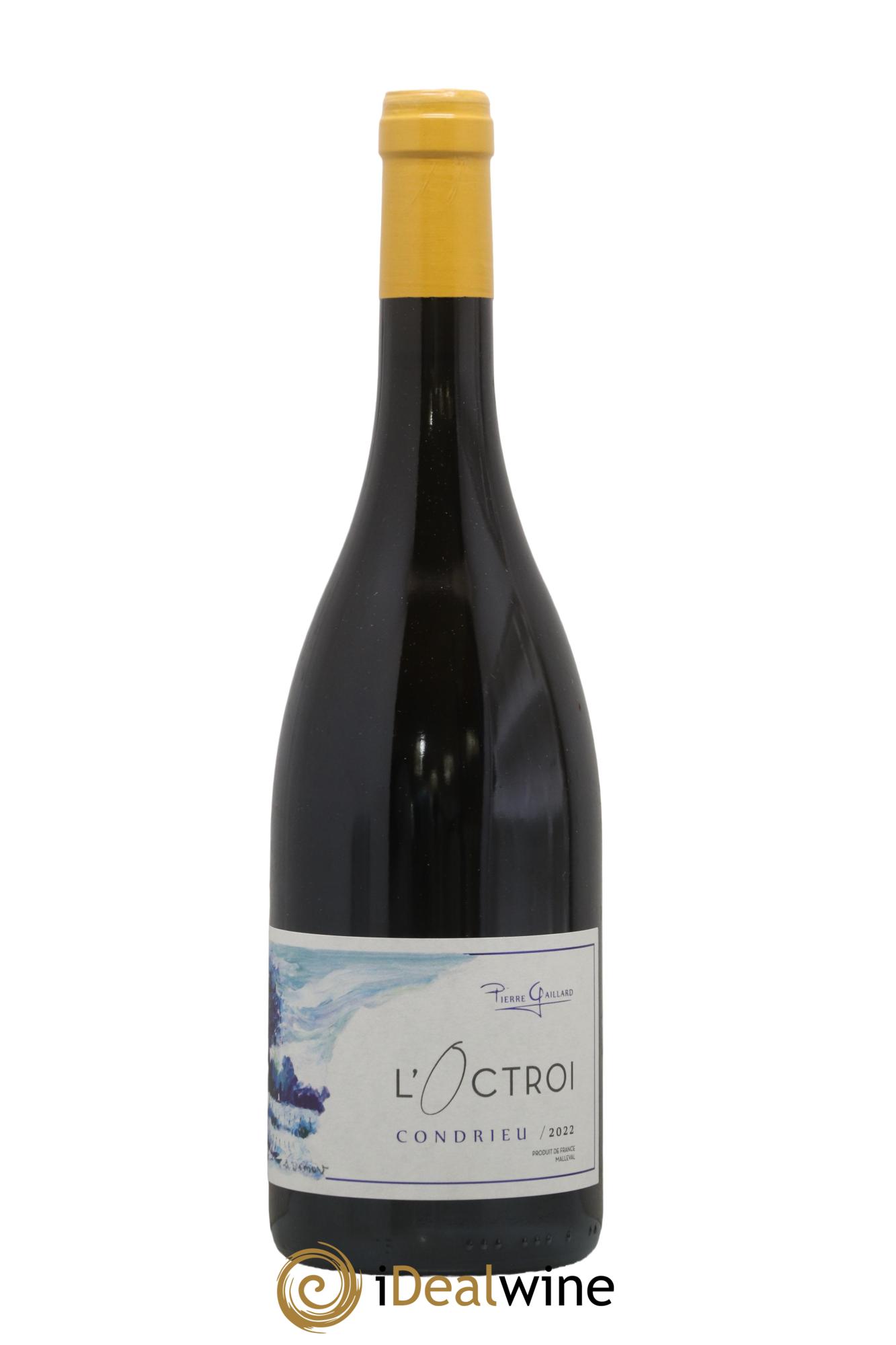 Condrieu Pierre Gaillard L'Octroi 2022 - Lot de 1 bouteille - 0