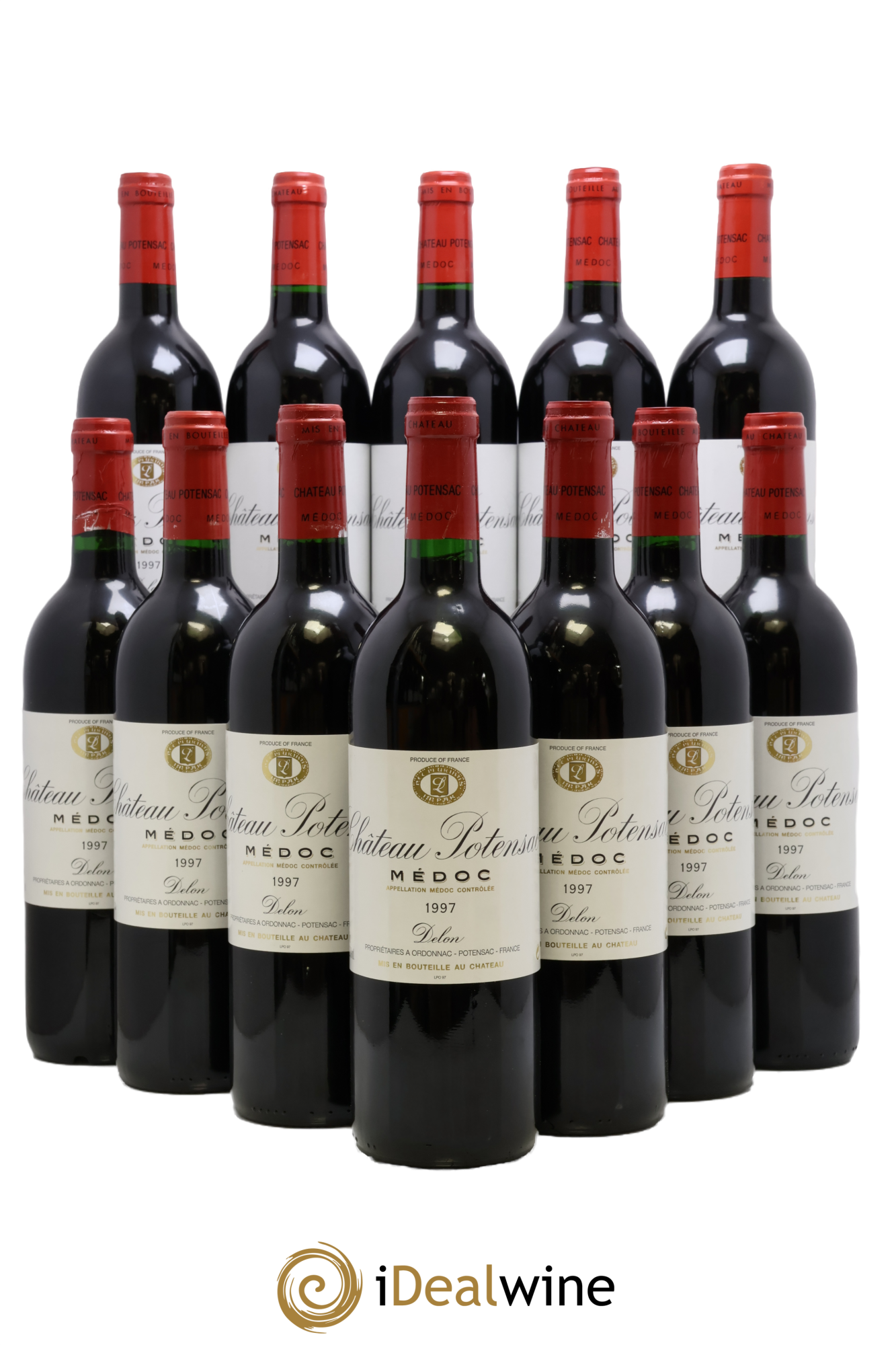 Château Potensac 1997 - Lot de 12 bouteilles - 0