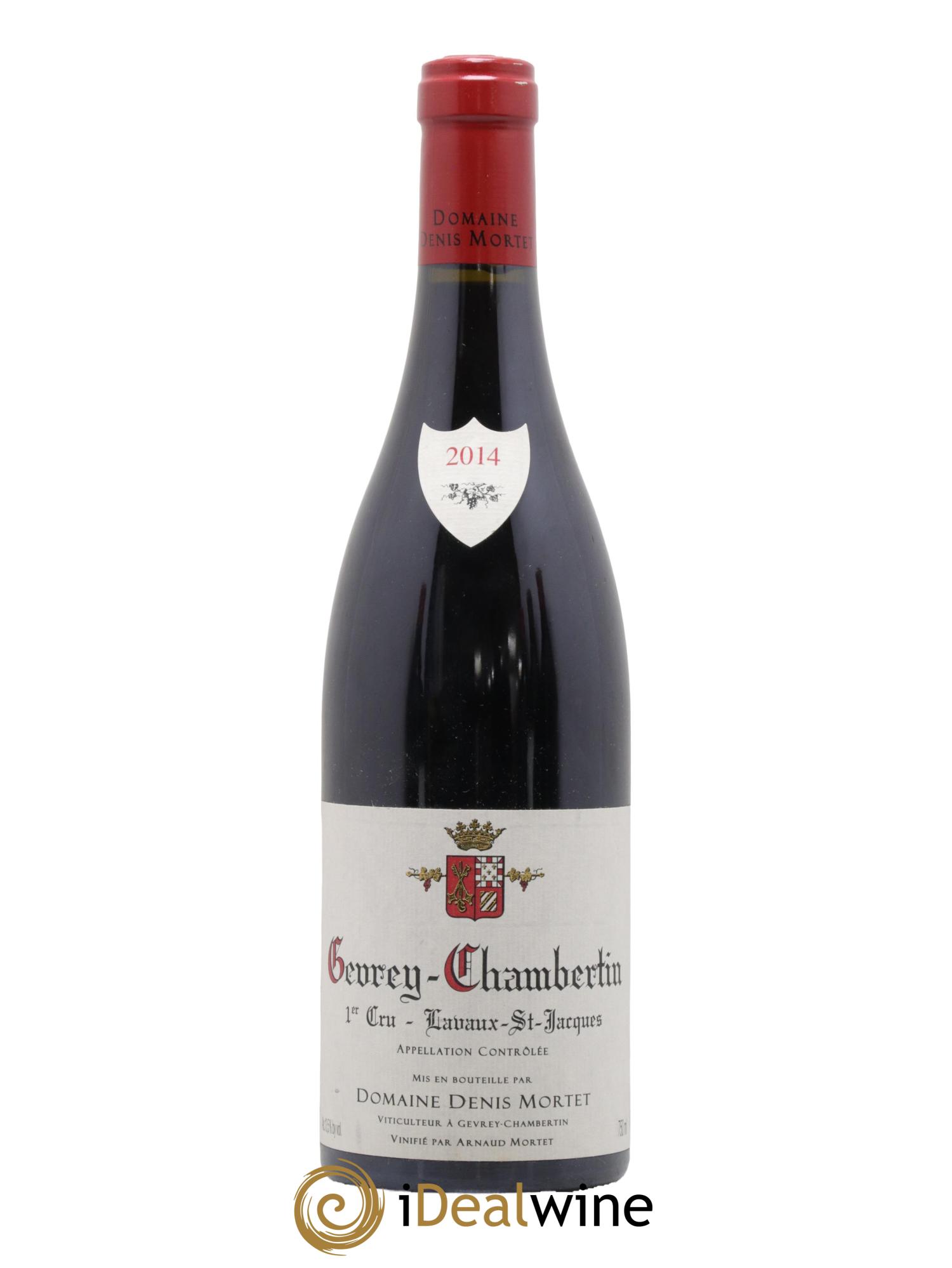 Gevrey-Chambertin 1er Cru Lavaux Saint Jacques Denis Mortet (Domaine) 2014 - Lot de 1 bouteille - 0