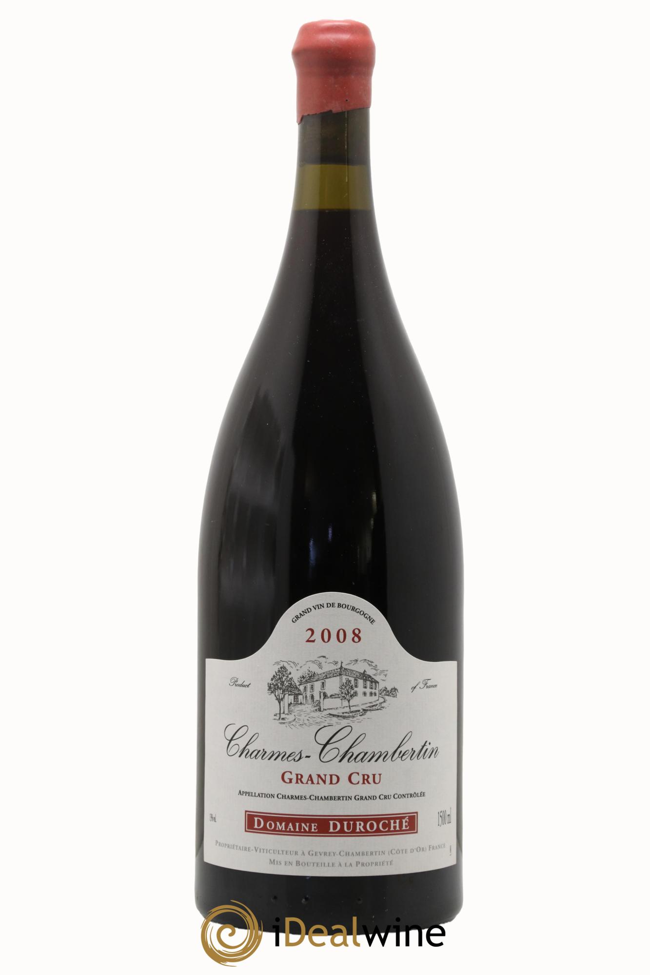 Charmes-Chambertin Grand Cru Duroché (Domaine) 2008 - Lot de 1 magnum - 1