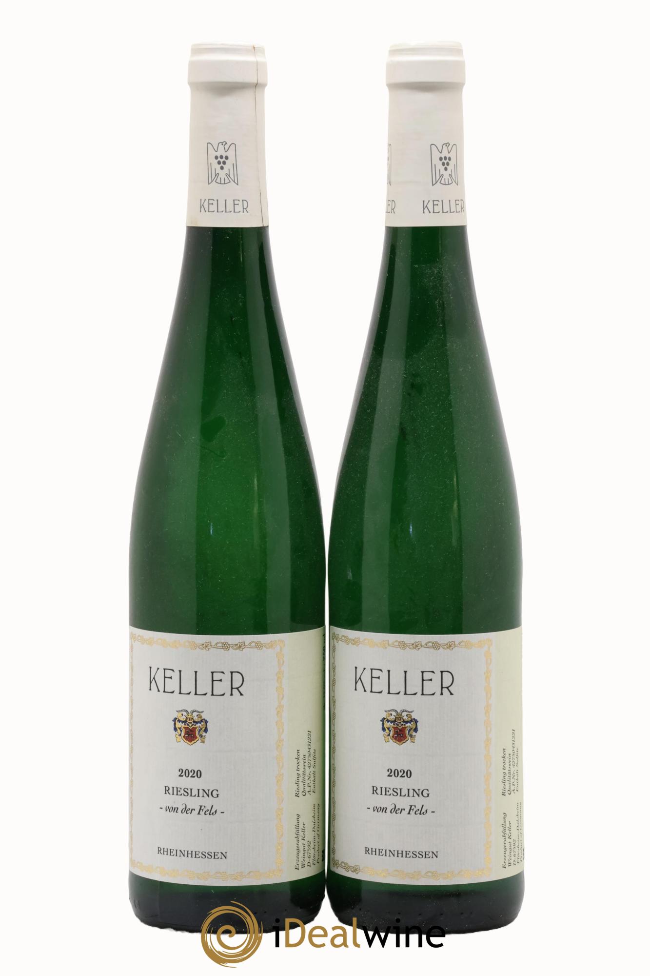Allemagne Rheinhessen Riesling Trocken Von Der Fels Keller 2020 - Lotto di 2 bottiglie - 0