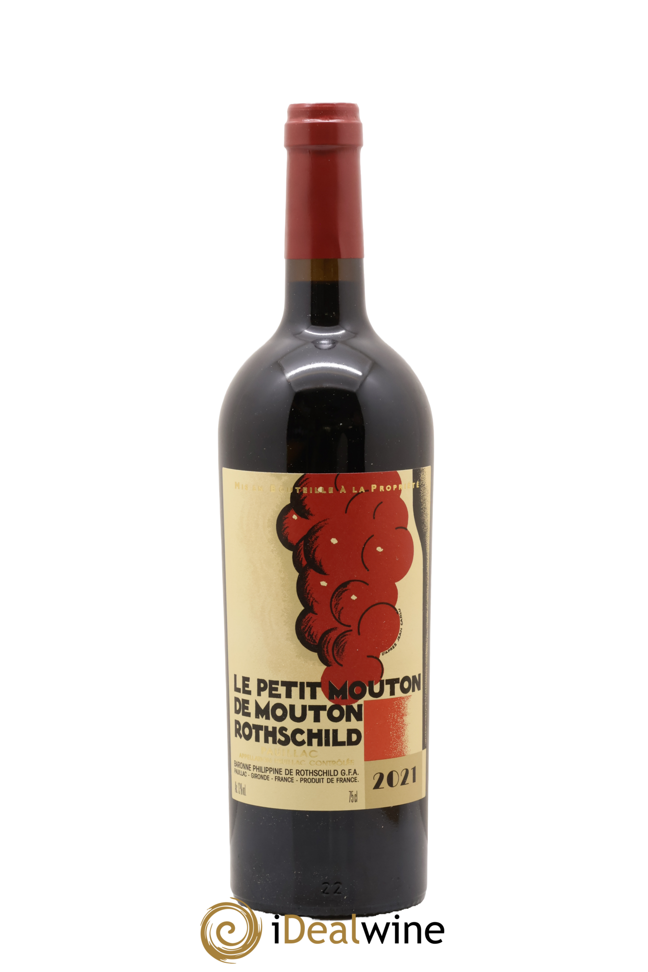 Petit Mouton Second Vin 2021 - Posten von 1 Flasche - 1