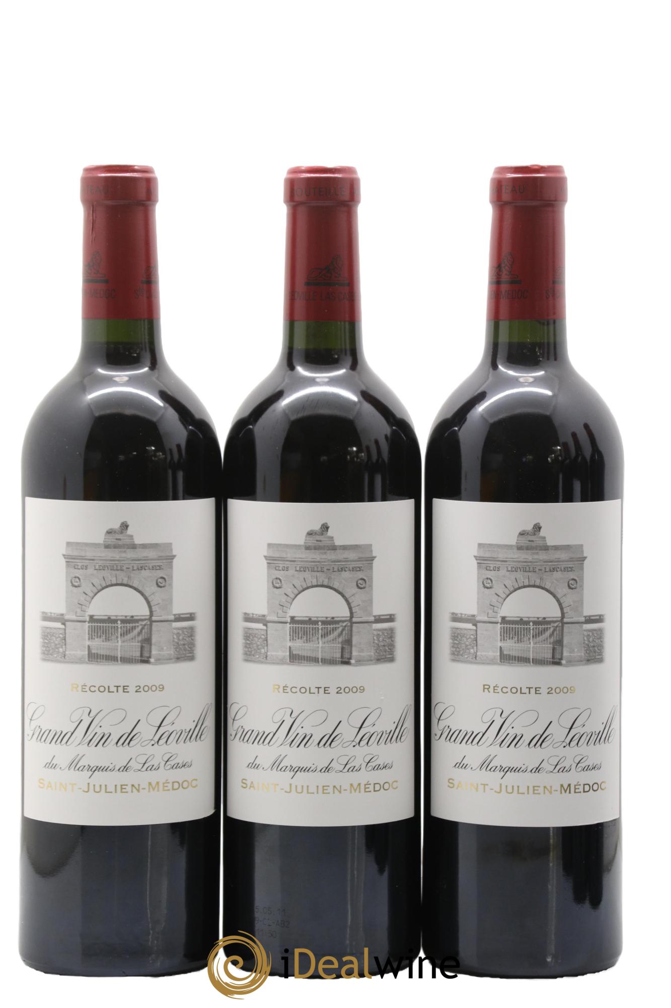 Château Léoville Las Cases 2ème Grand Cru Classé 2009 - Lotto di 6 bottiglie - 1