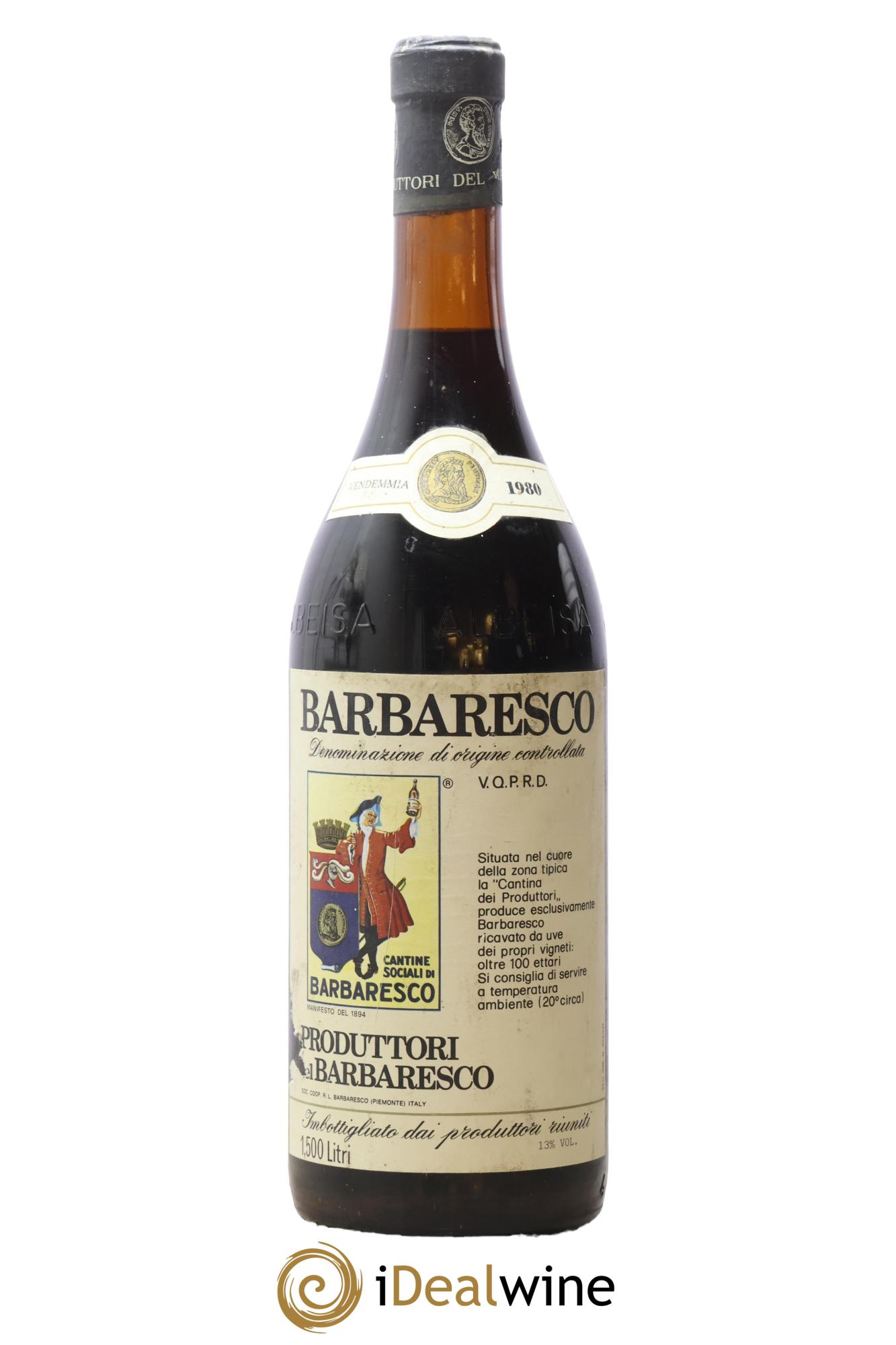 Barbaresco DOCG Produttori del Barbaresco 1980 - Lot de 1 magnum - 0