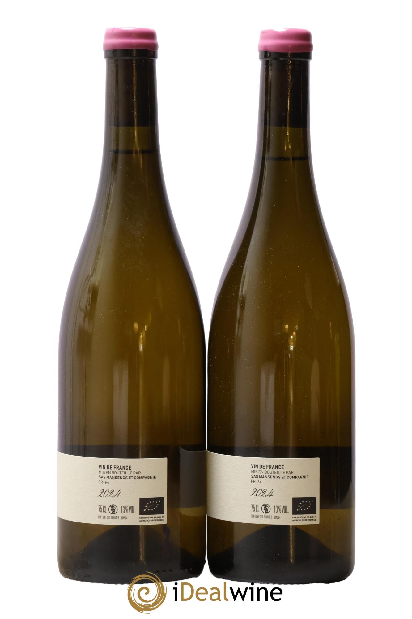 Vin de France Mansengs Jean-Baptiste Semmartin 2024 - Lot of 2 bottles - 1