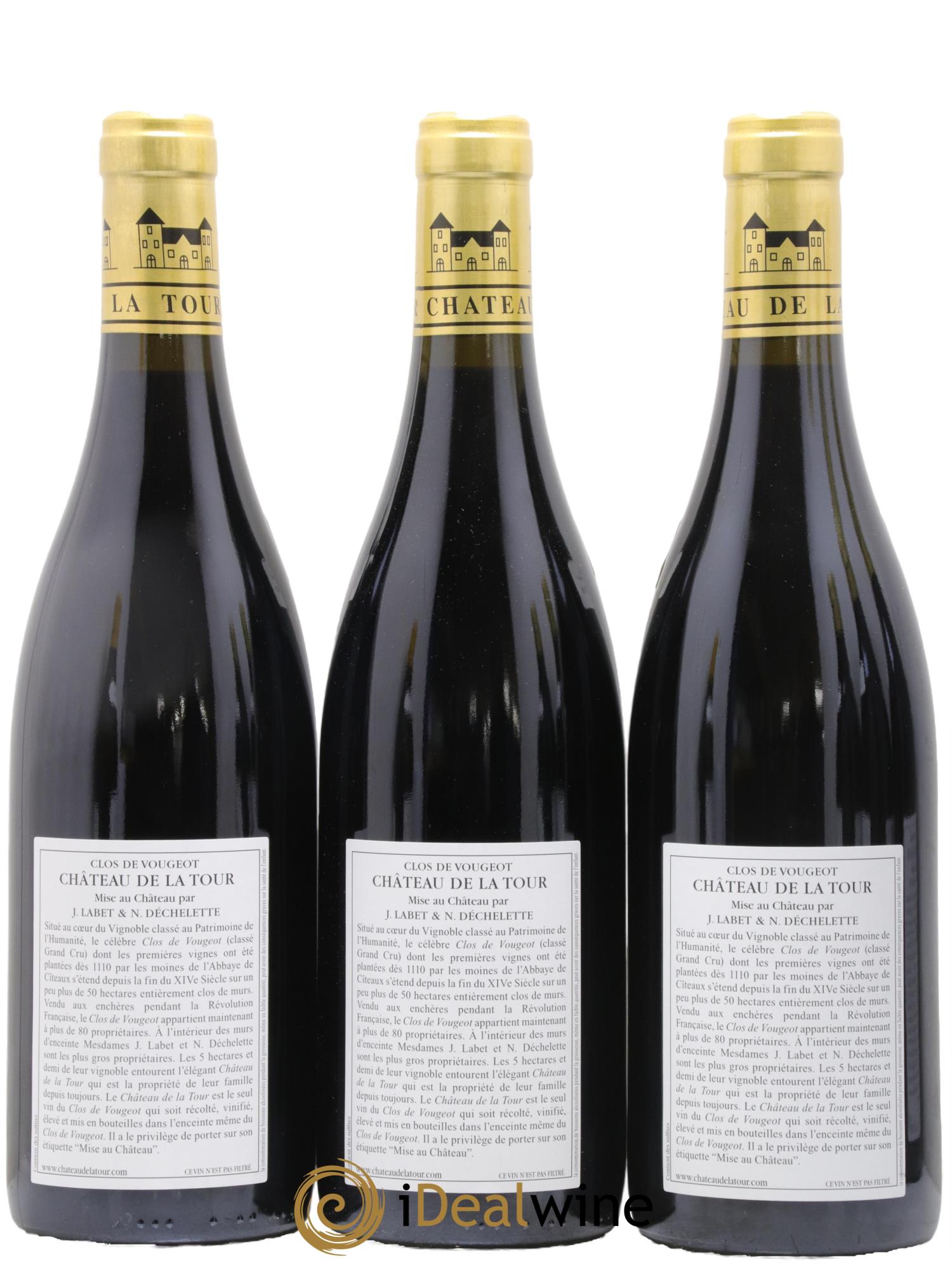 Clos de Vougeot Grand Cru Vieilles Vignes Château de La Tour 2014 - Lotto di 6 bottiglie - 2