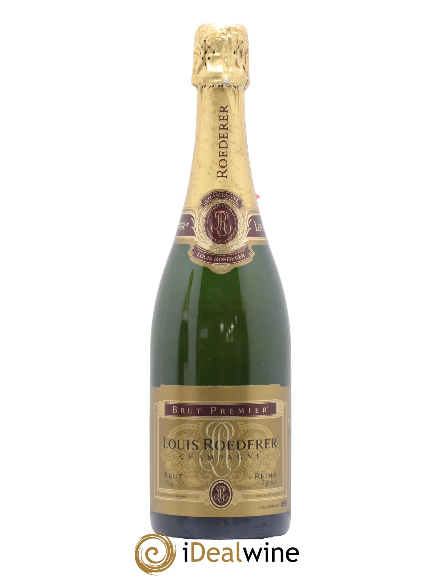 Premier Brut Louis Roederer - Lot de 1 bouteille - 0